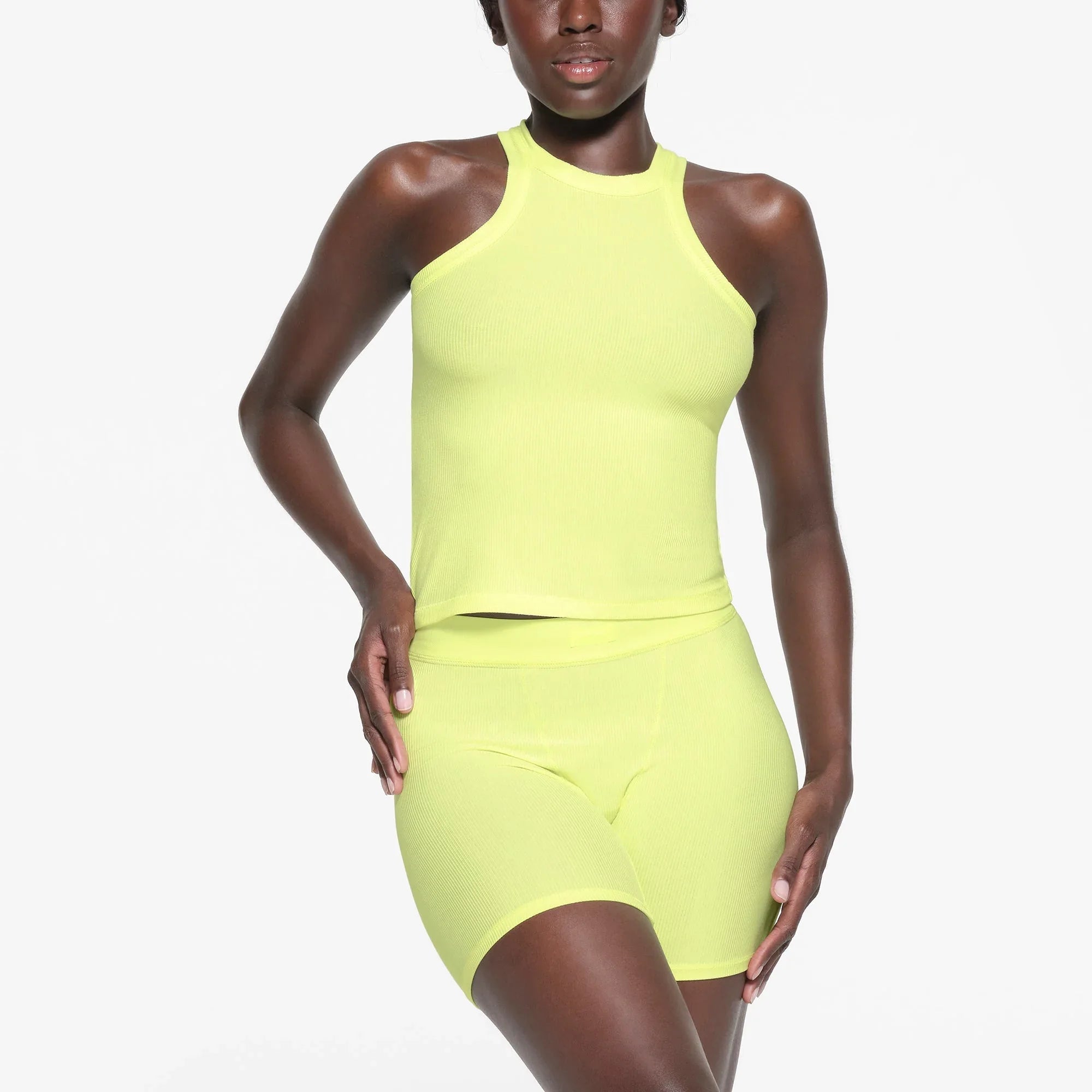 SKIMS SOFT LOUNGE HIGH NECK TANK | LEMONADE - TİŞÖRT - My Suti