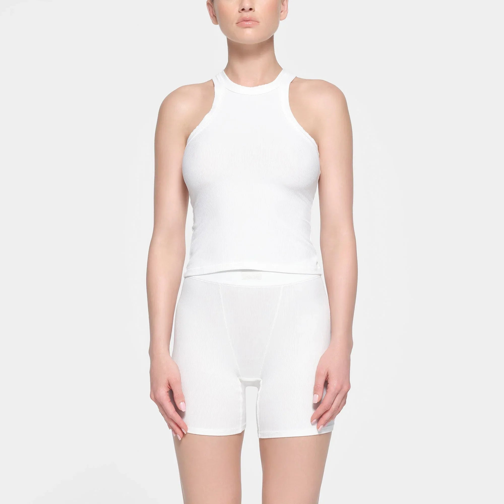 SKIMS SOFT LOUNGE HIGH NECK TANK | MARBLE - TİŞÖRT - My Suti