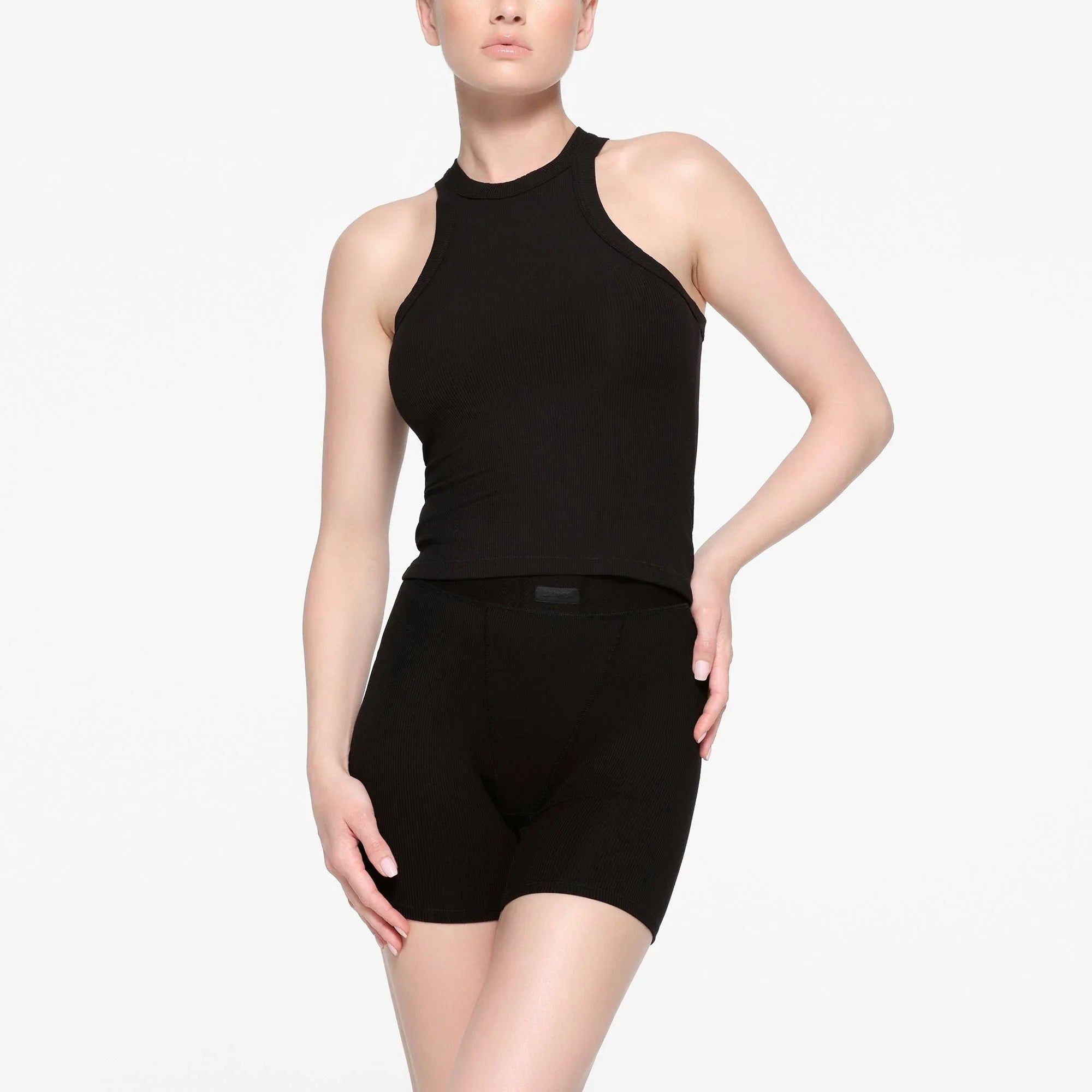 SKIMS SOFT LOUNGE HIGH NECK TANK | ONYX - TİŞÖRT - My Suti