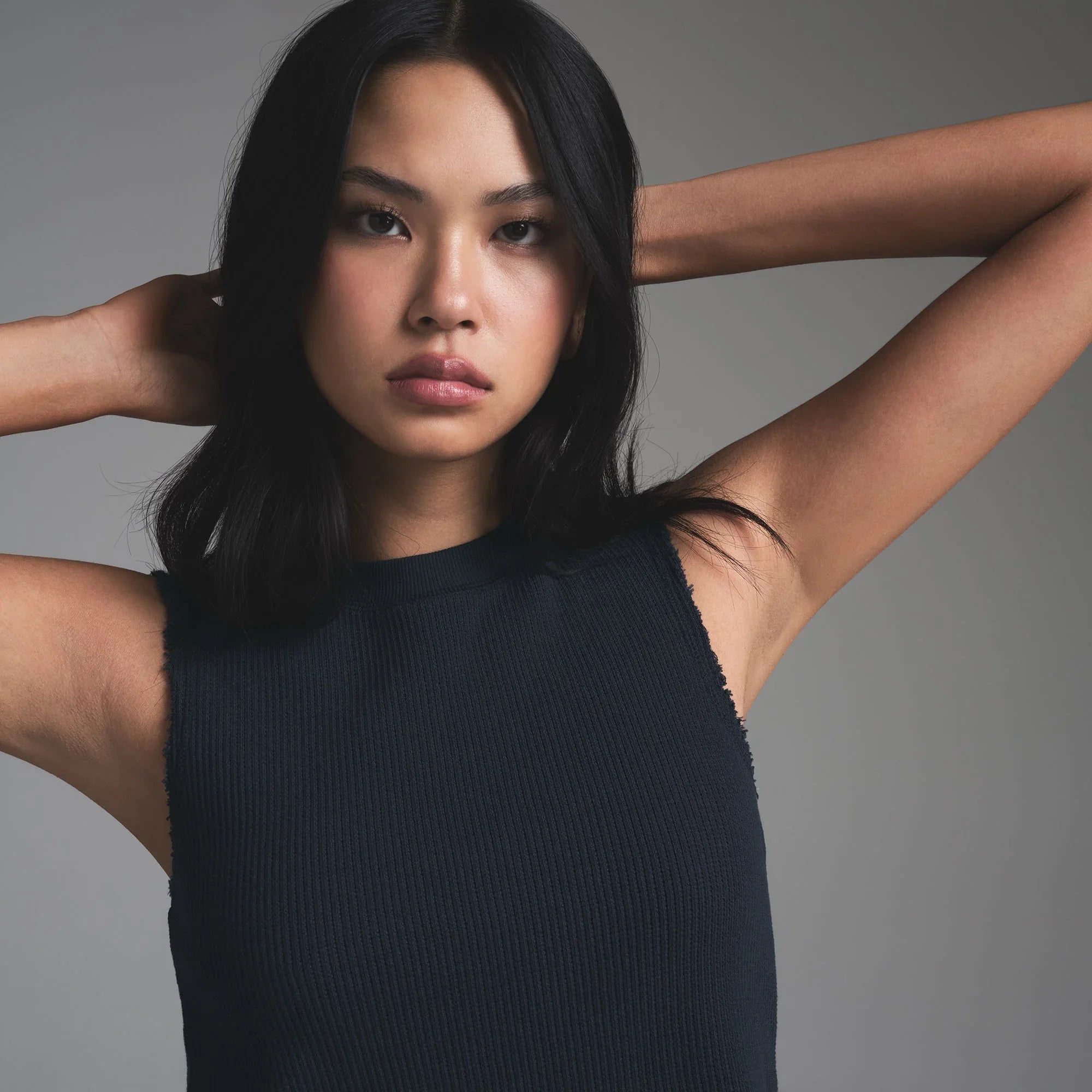 SKIMS HEAVY WAFFLE TANK | NAVY - TİŞÖRT - My Suti