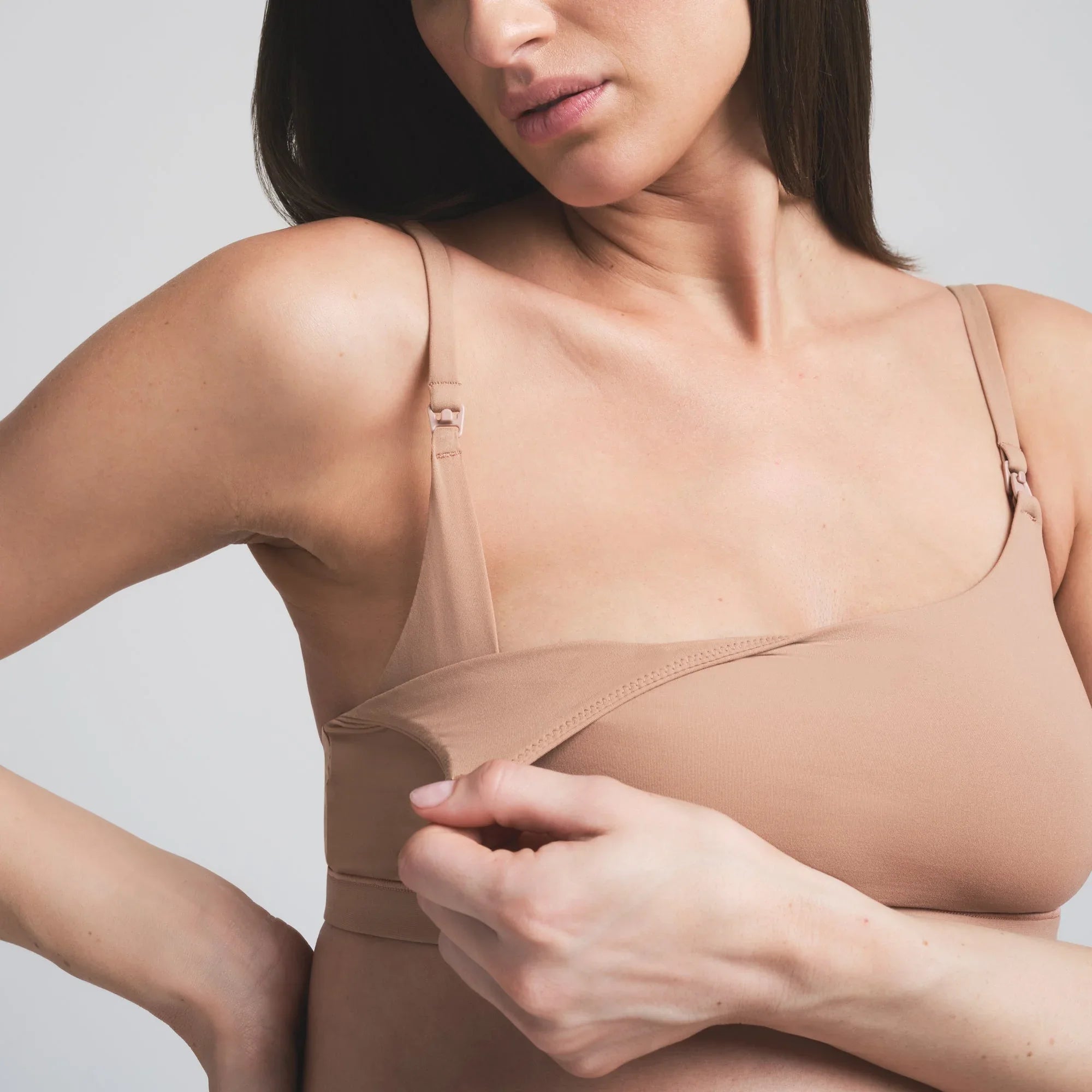 SKIMS FITS EVERYBODY MATERNITY NURSING SCOOP BRALETTE | SIENNA - SÜTYEN - My Suti