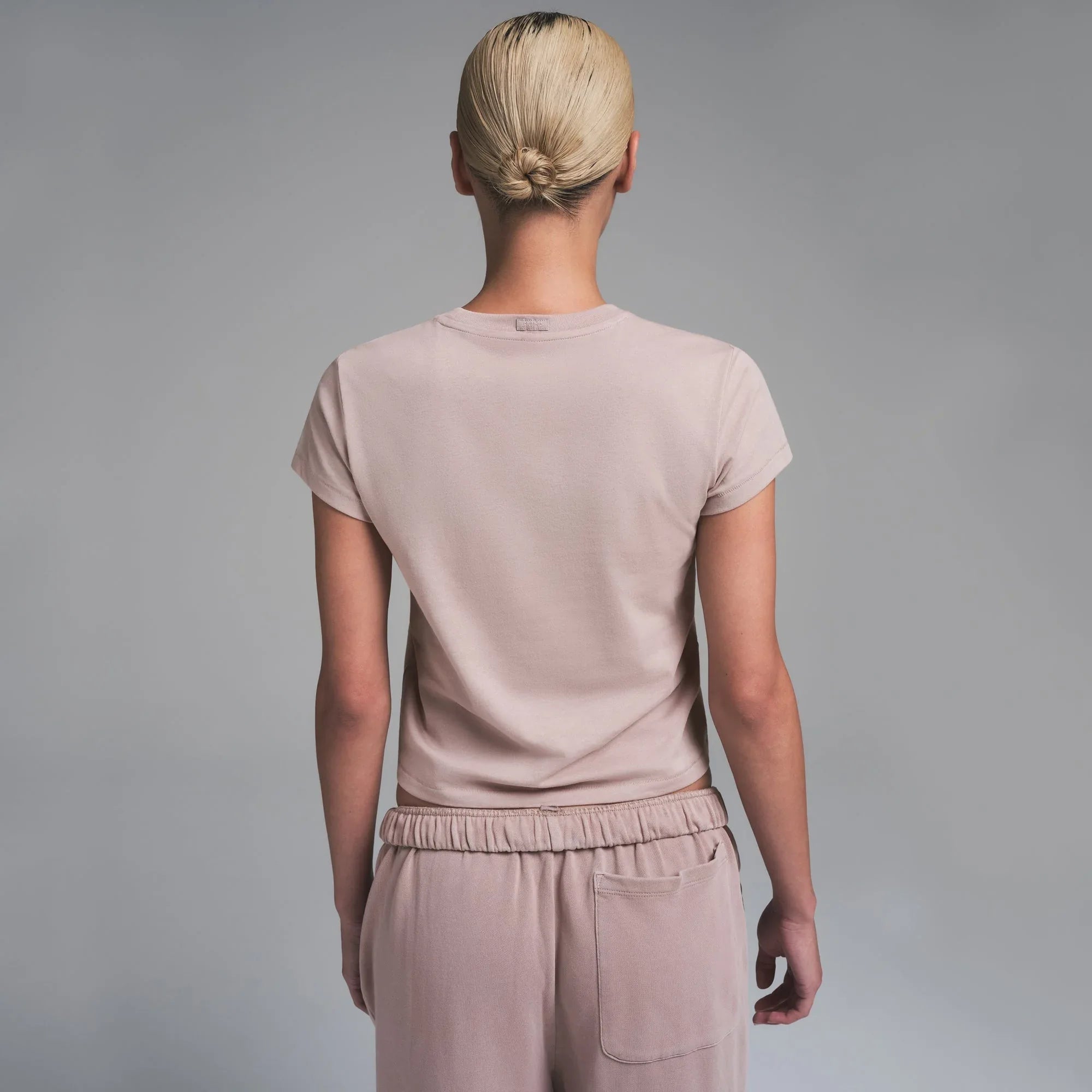 SKIMS RELAXED TEES SHRUNKEN T-SHIRT | FAWN - TİŞÖRT - My Suti