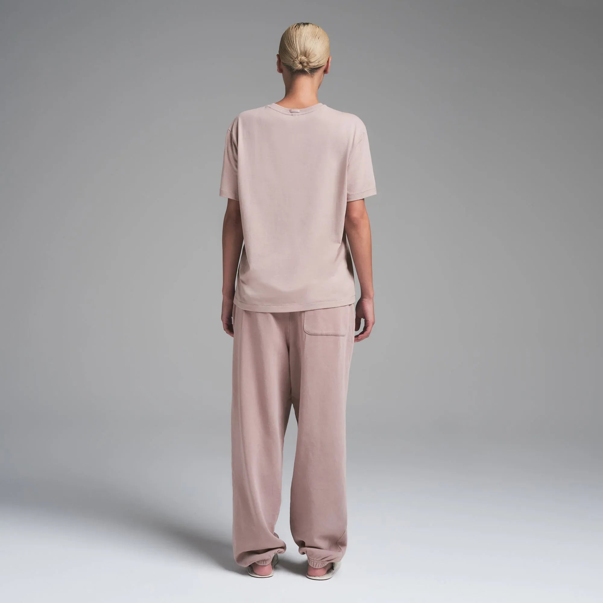 SKIMS RELAXED TEES OVERSIZED LONG T-SHIRT | FAWN - TİŞÖRT - My Suti