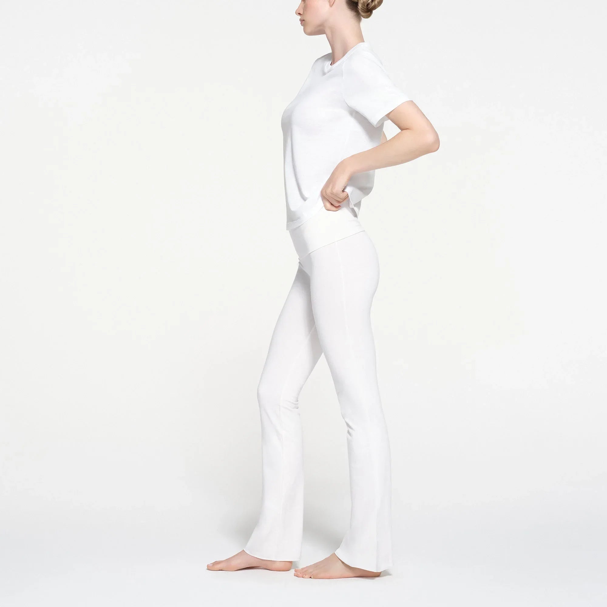 SKIMS RELAXED TEES T-SHIRT | SNOW - TİŞÖRT - My Suti