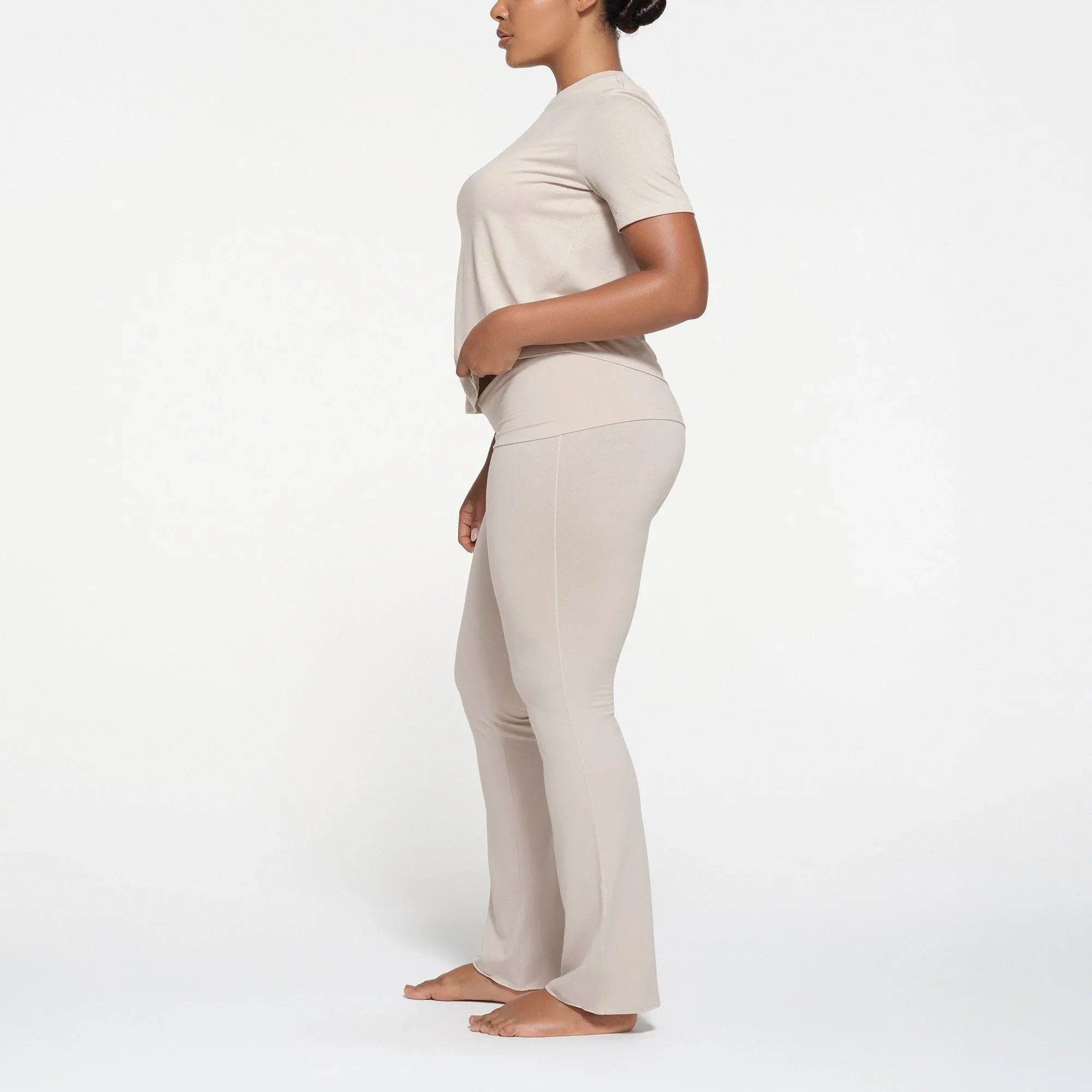 SKIMS RELAXED TEES T-SHIRT | STONE - TİŞÖRT - My Suti