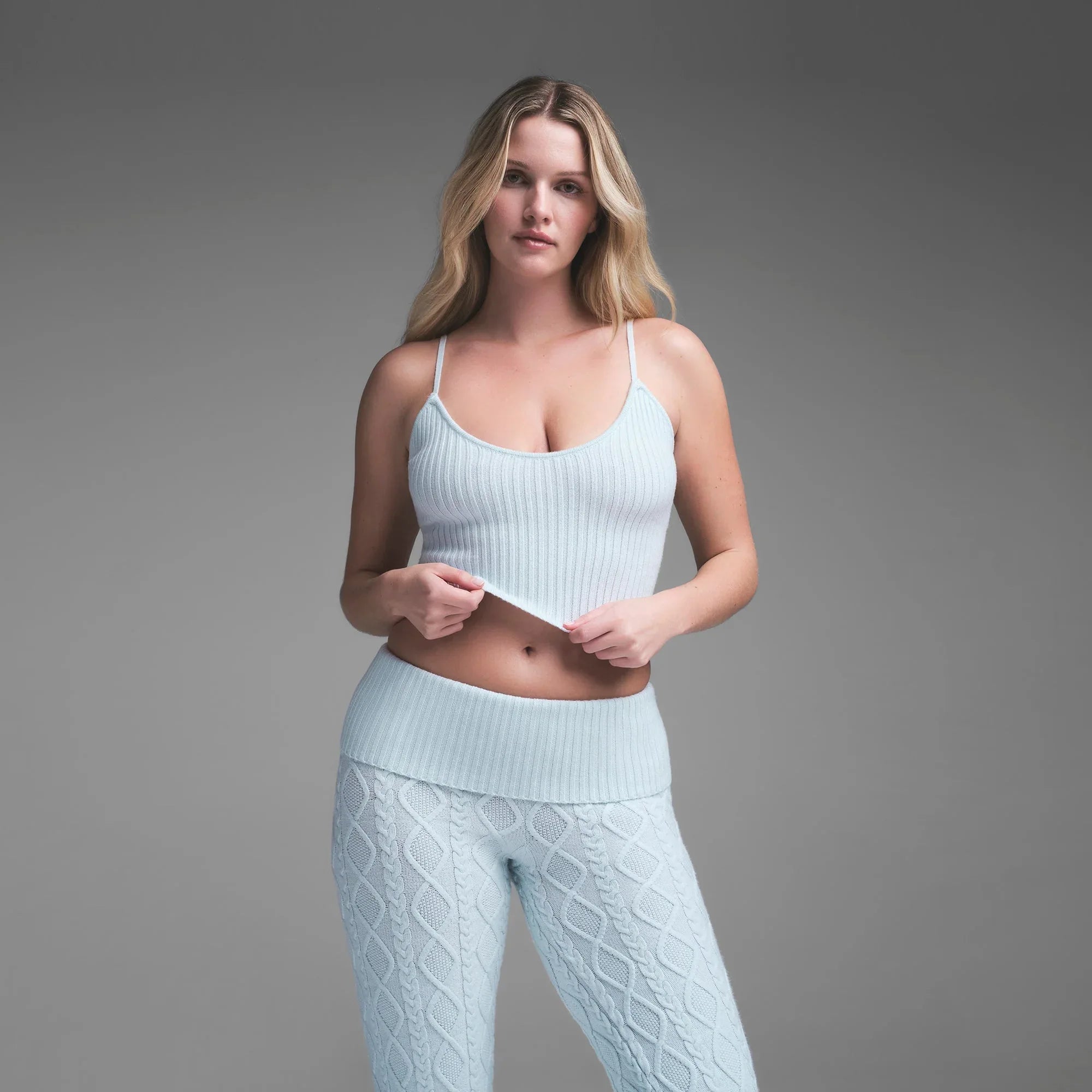 SKIMS SWEATER KNIT CAMI | CLOUD - TİŞÖRT - My Suti