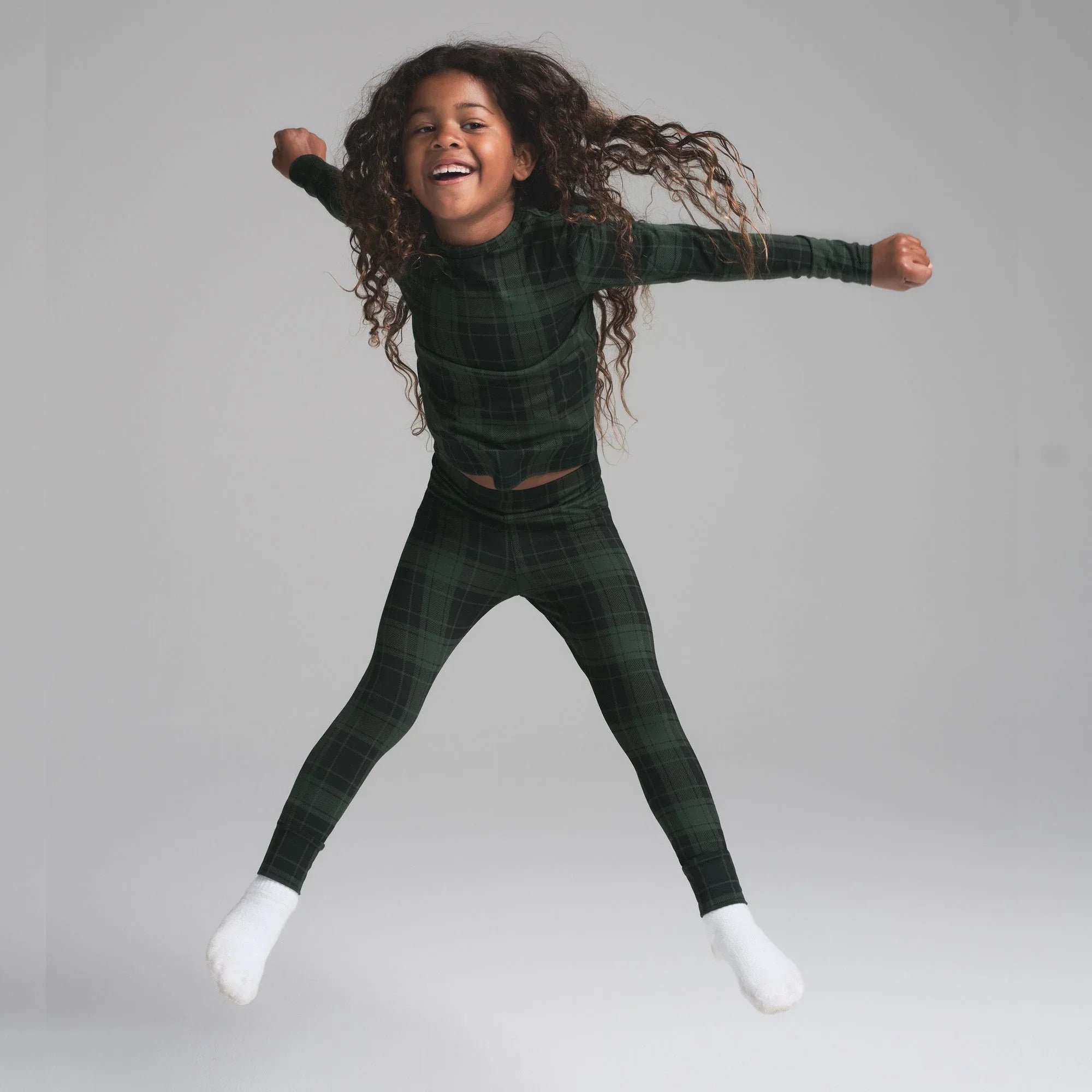 SKIMS SLEEP KIDS SLEEP SET | CYPRESS PLAID - PİJAMA TAKIMI - My Suti