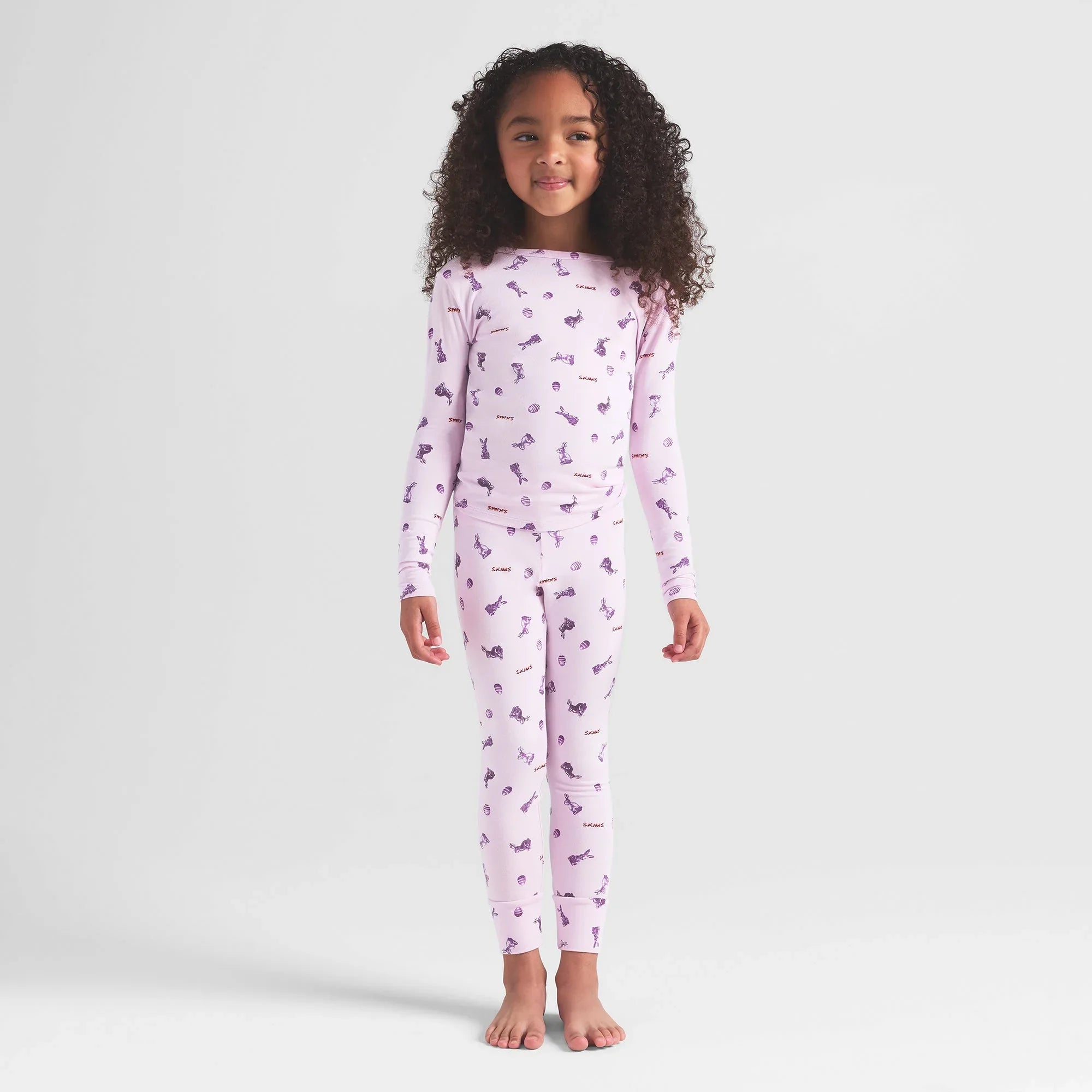 SKIMS SLEEP KIDS SLEEP SET | WILDROSE BUNNY PRINT - TAKIM - My Suti