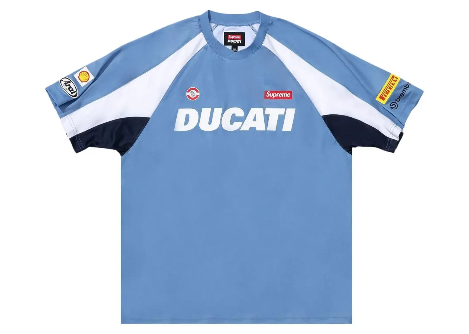 Supreme Ducati Soccer Jersey Blue - My Suti