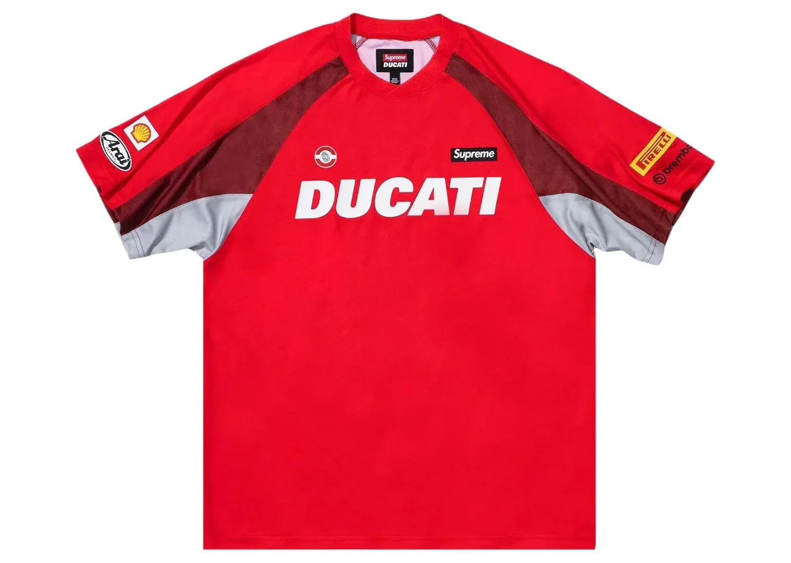 Supreme Ducati Soccer Jersey Red - My Suti