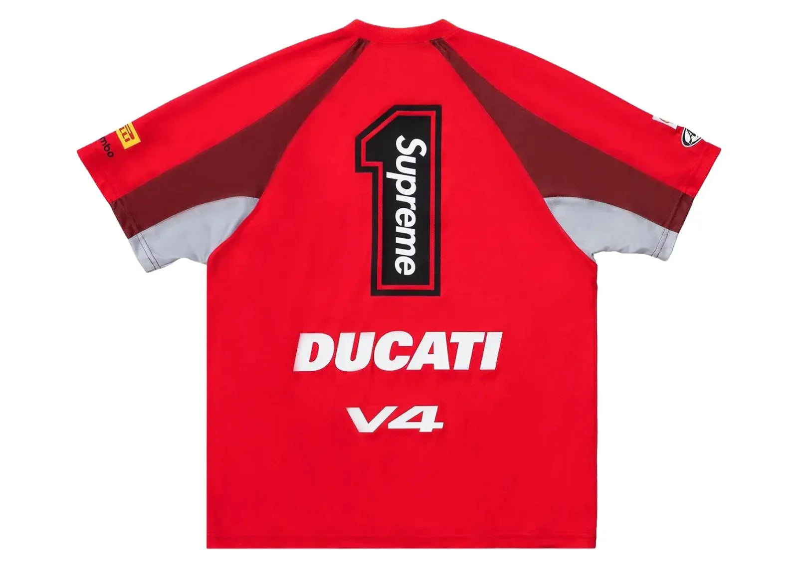 Supreme Ducati Soccer Jersey Red - My Suti