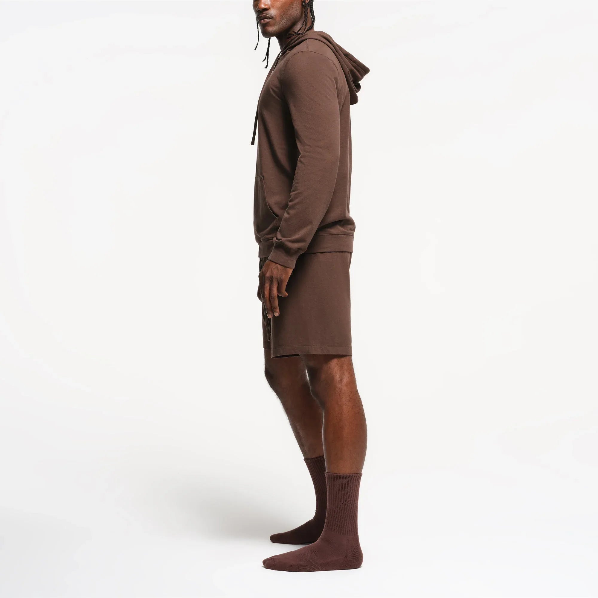 SKIMS JERSEY LOUNGE MENS HOODIE | MUD - KAPŞONLU SWEATSHIRT - My Suti