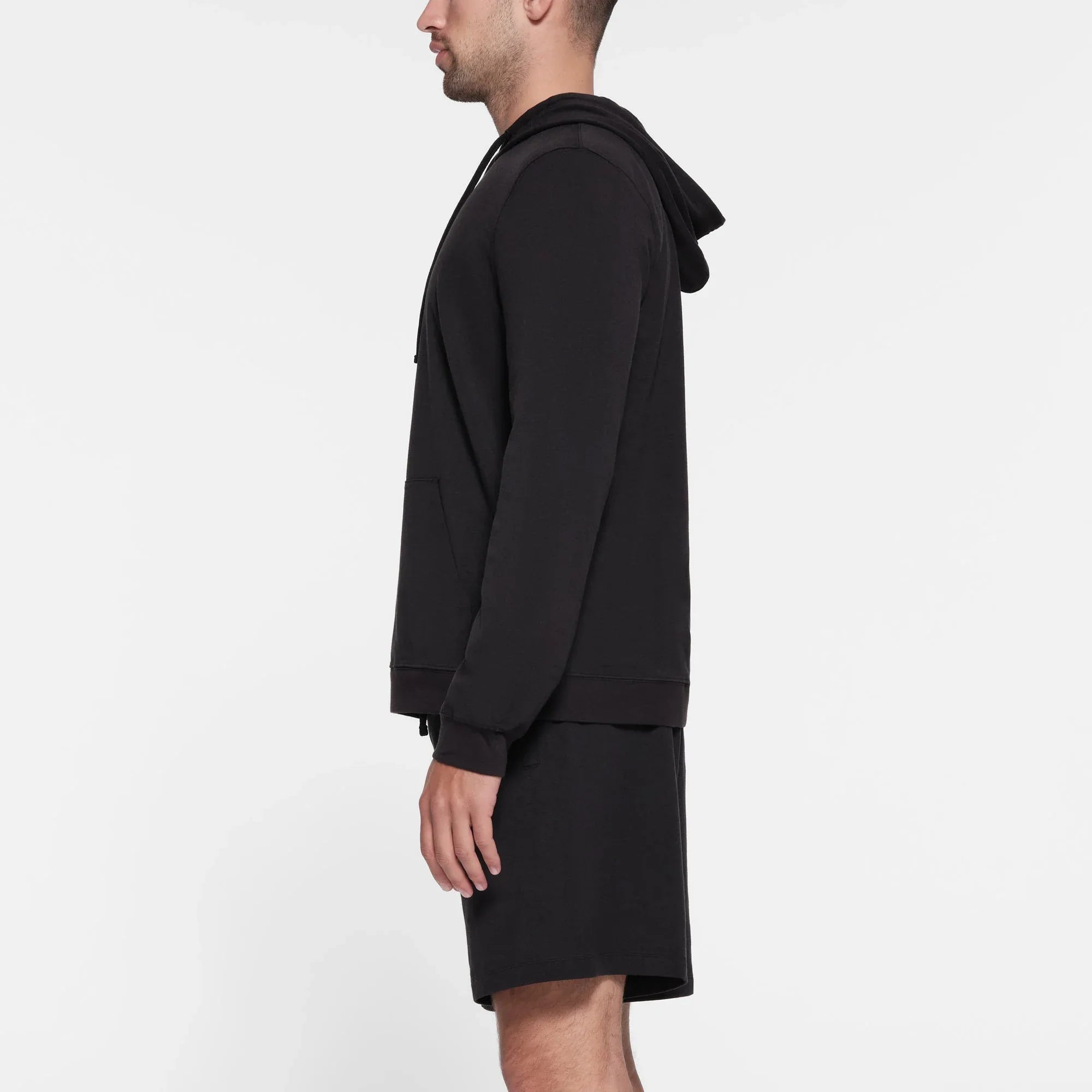 SKIMS JERSEY LOUNGE MENS HOODIE | OBSIDIAN - KAPŞONLU SWEATSHIRT - My Suti
