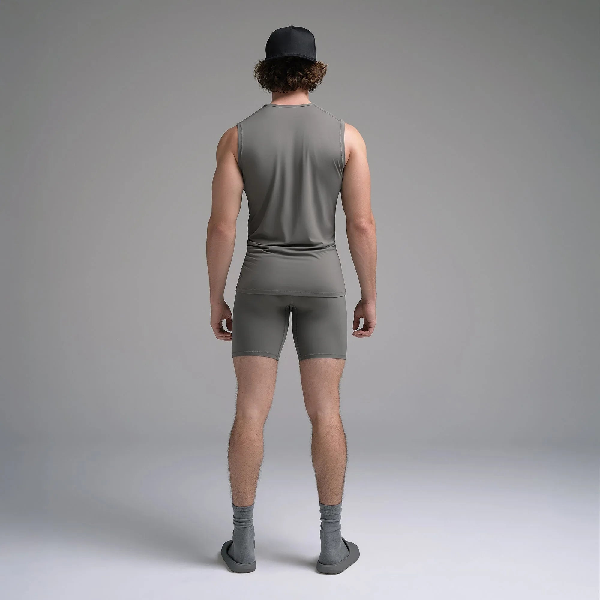 SKIMS SPORT MENS MUSCLE TANK | GUNMETAL - KAS TİSHİ - My Suti