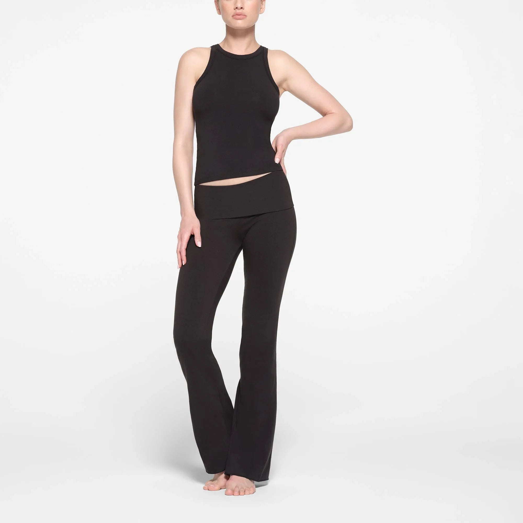 SKIMS COTTON JERSEY CREW NECK TANK | SOOT - TİŞÖRT - My Suti