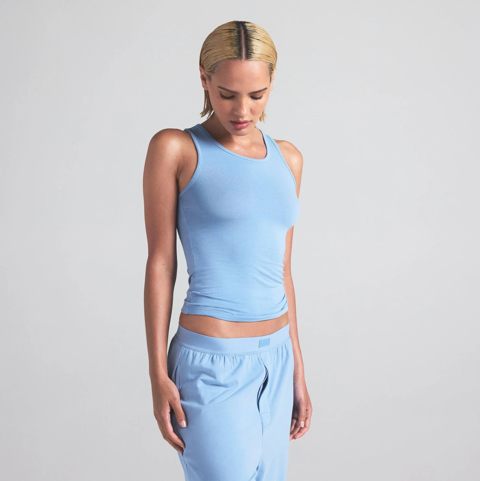 SKIMS BOYFRIEND LONG TANK | MARINA - TİŞÖRT - My Suti