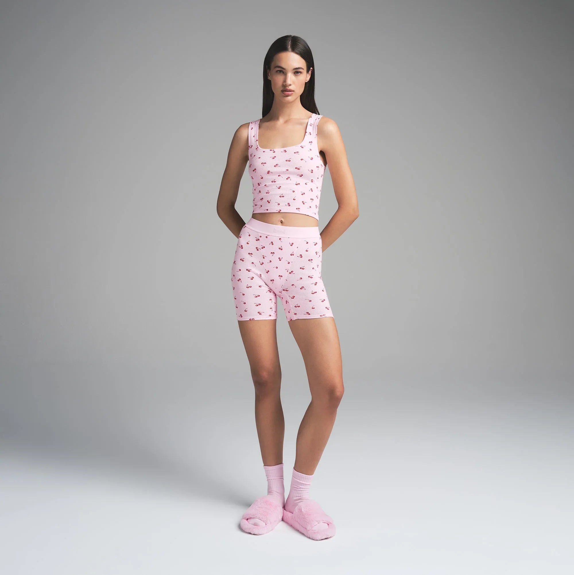 SKIMS COTTON RIB TANK 3-PACK | PETAL MULTI - TİŞÖRT - My Suti