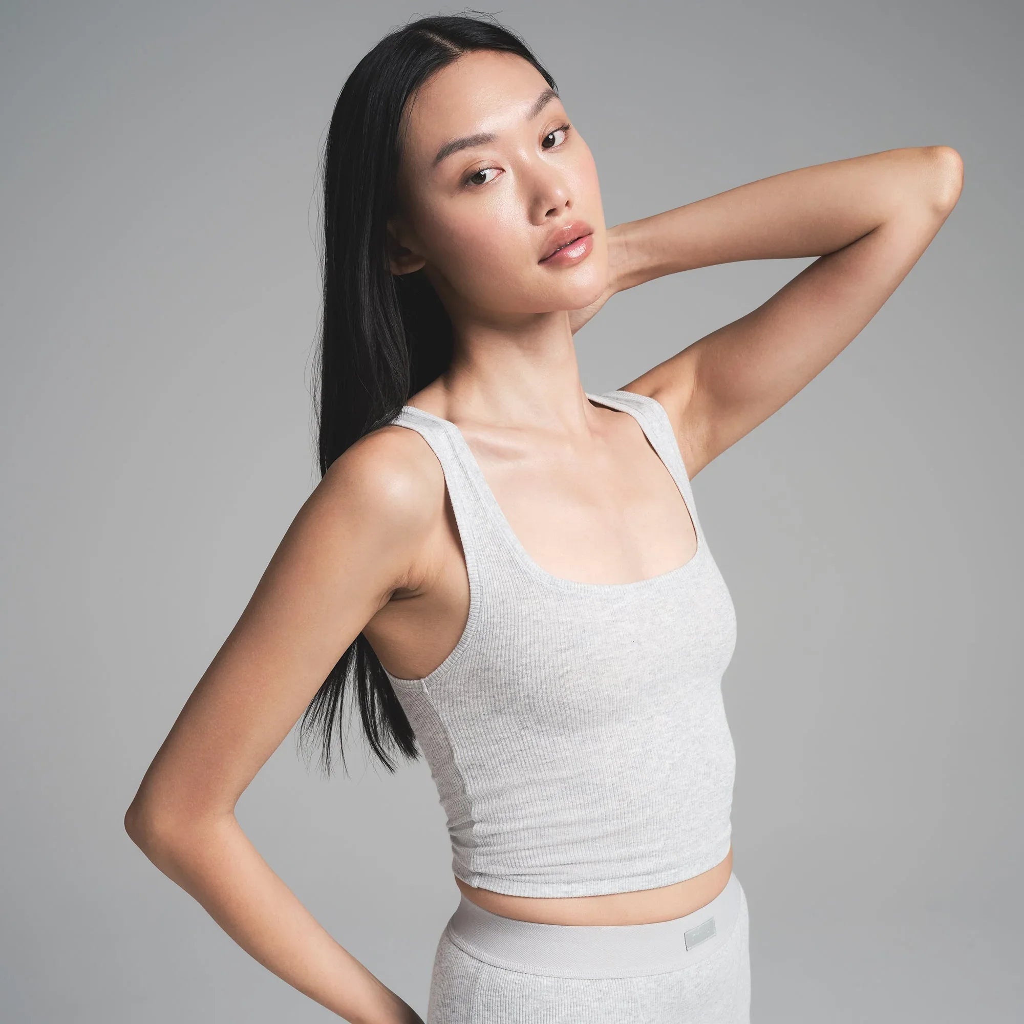 SKIMS COTTON RIB TANK 3-PACK | SUGAR PINK MULTI - TİŞÖRT - My Suti