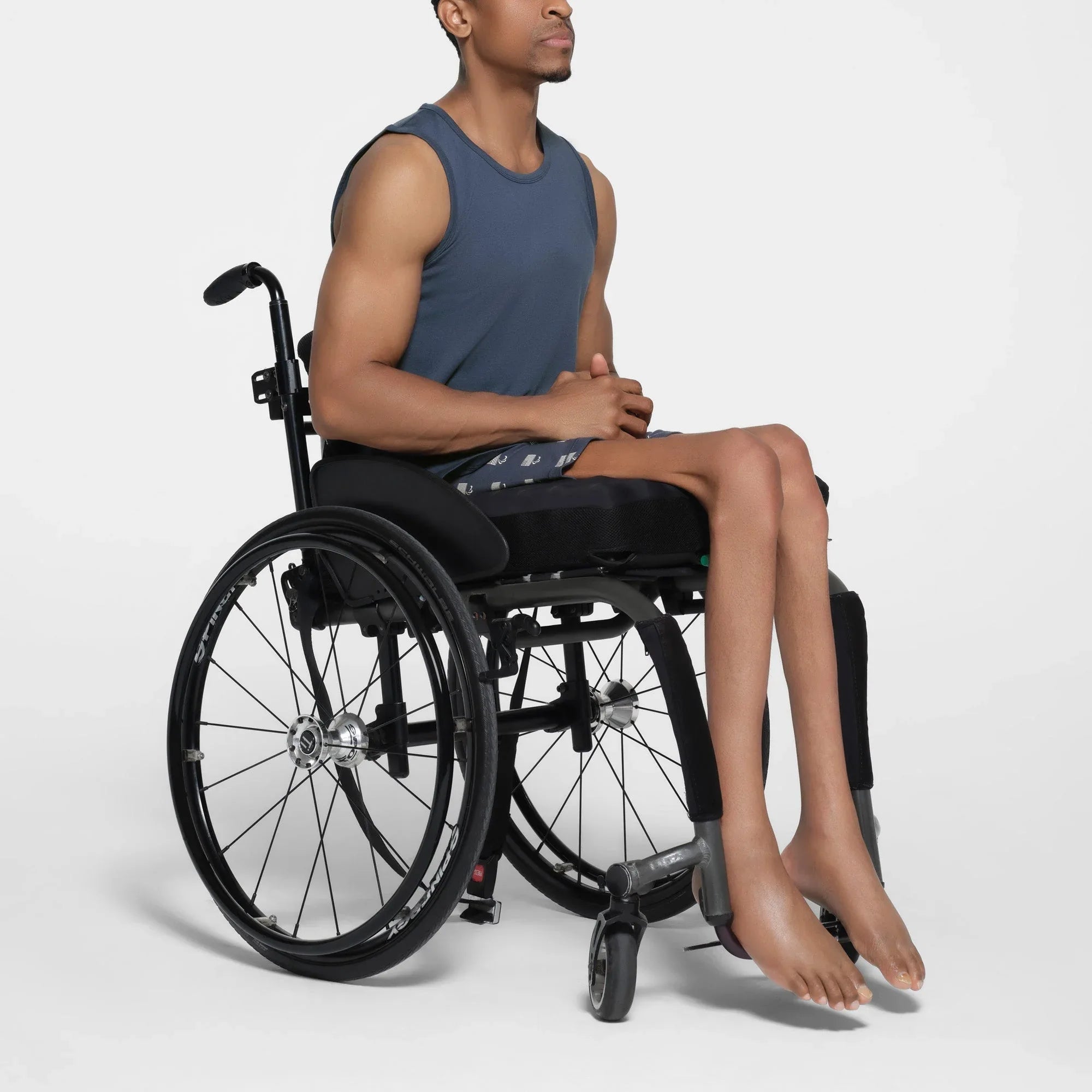 SKIMS FOR TEAM USA JERSEY SLEEP MENS PARALYMPIC TANK | NAVY - KAMİZ - My Suti