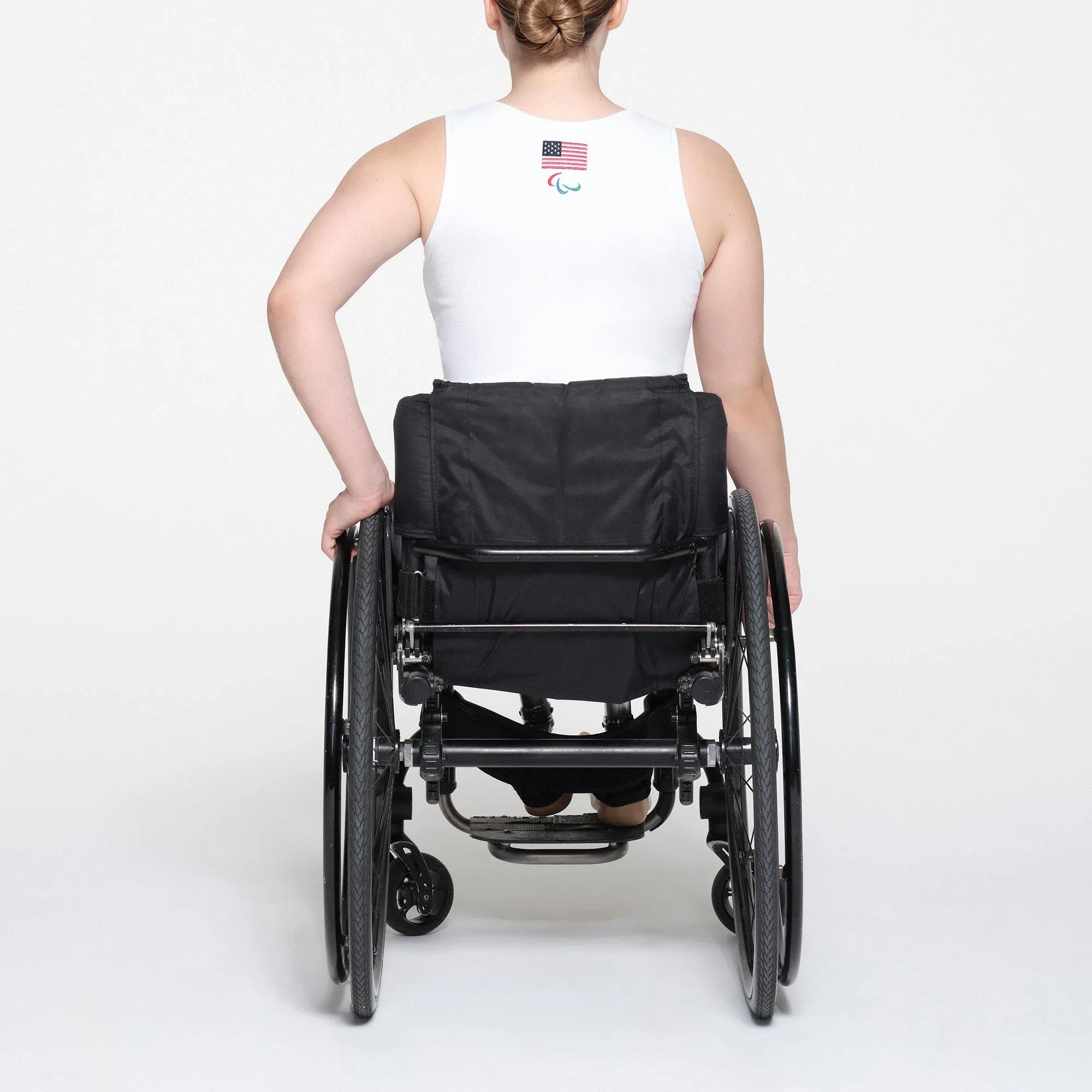 SKIMS FOR TEAM USA COTTON RIB PARALYMPIC TANK | WHITE - TİŞÖRT - My Suti