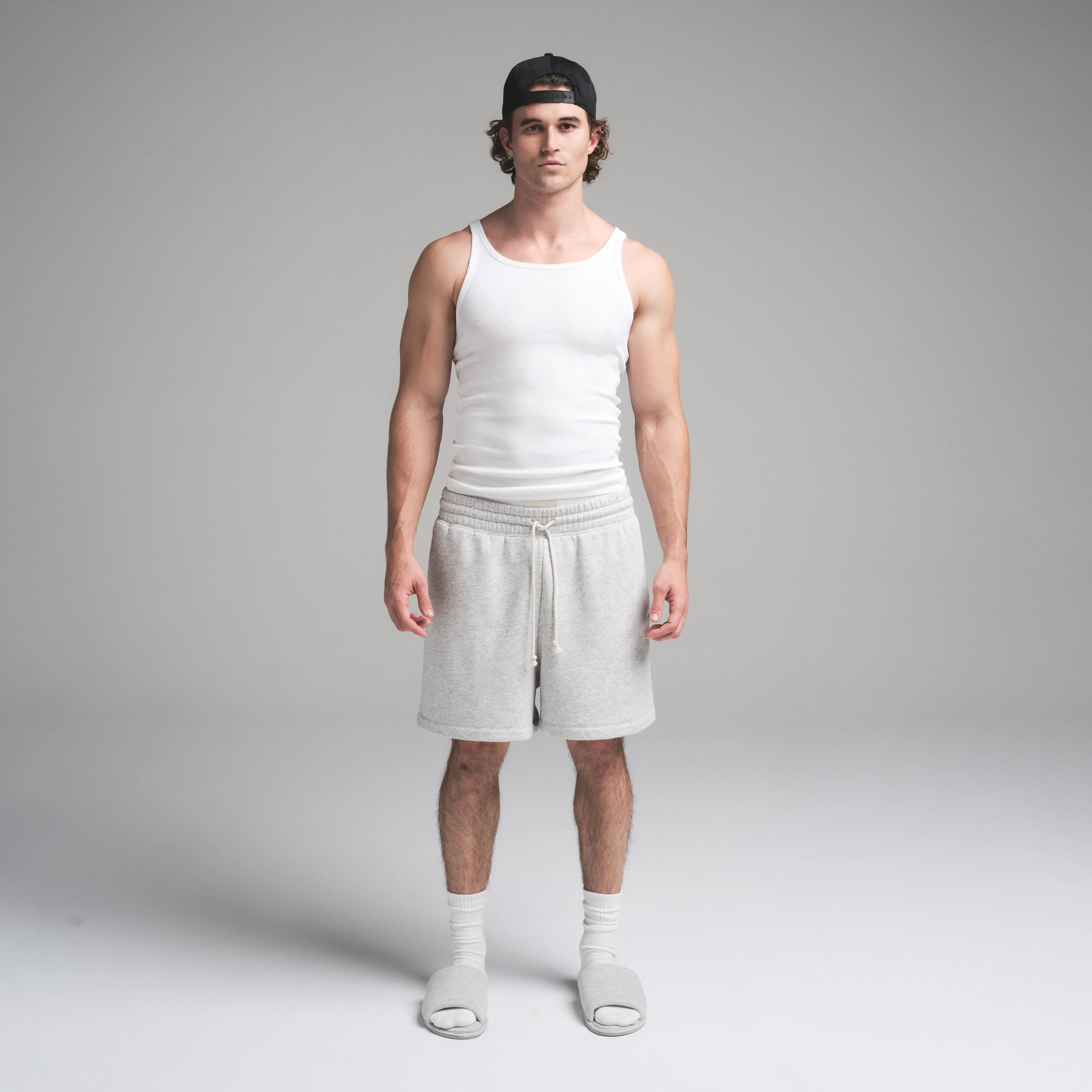 SKIMS COTTON MENS RIB TANK 3-PACK | CHALK - KAMİZ - My Suti