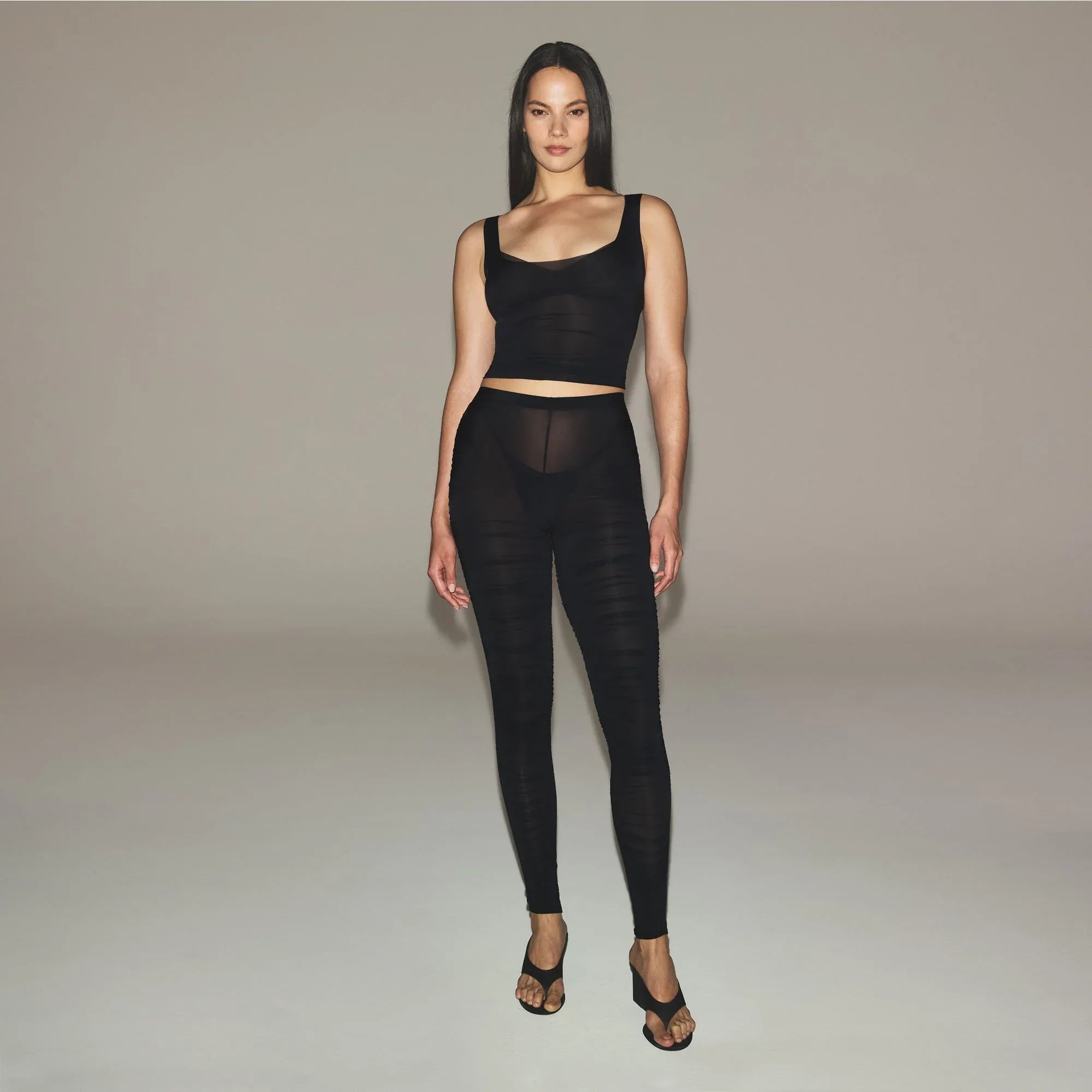 SKIMS MILKY SHEER TANK | OBSIDIAN - TİŞÖRT - My Suti