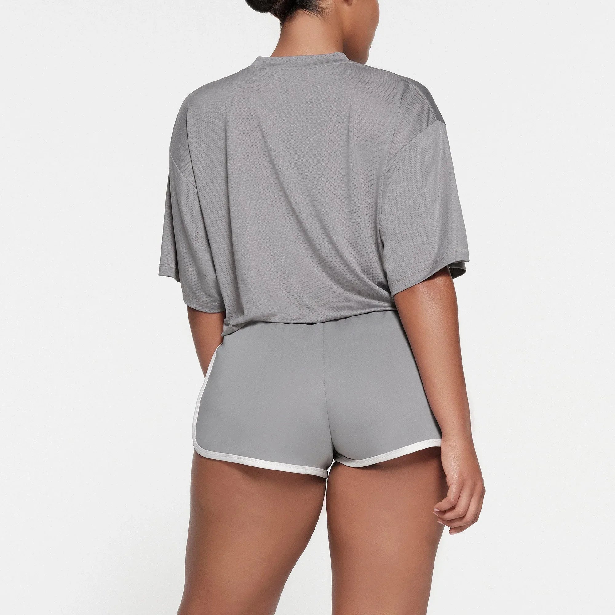 SKIMS TRACK MESH OVERSIZED T-SHIRT | PACIFIC - TİŞÖRT - My Suti