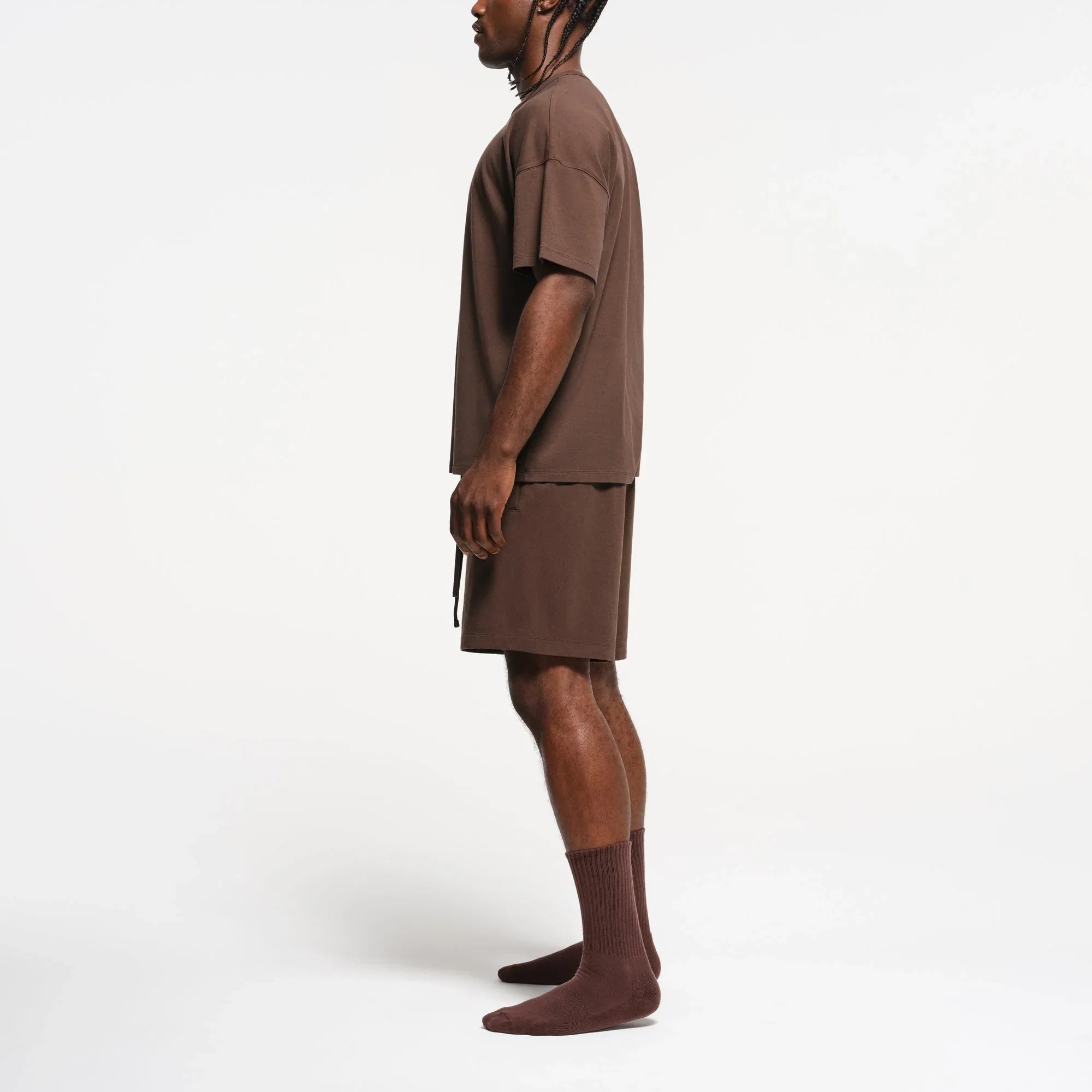 SKIMS JERSEY LOUNGE MENS OVERSIZED T-SHIRT | MUD - TİŞÖRT - My Suti