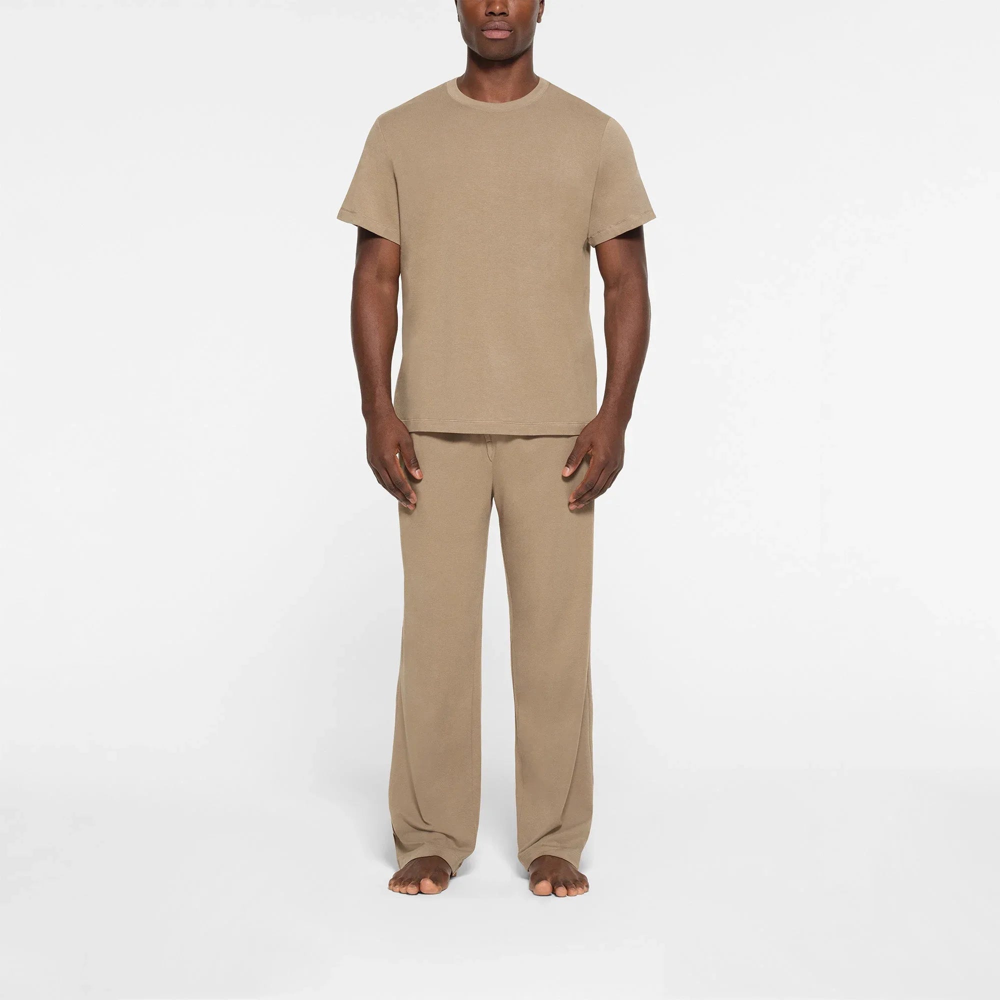 SKIMS JERSEY SLEEP MENS T-SHIRT | DESERT - TİŞÖRT - My Suti