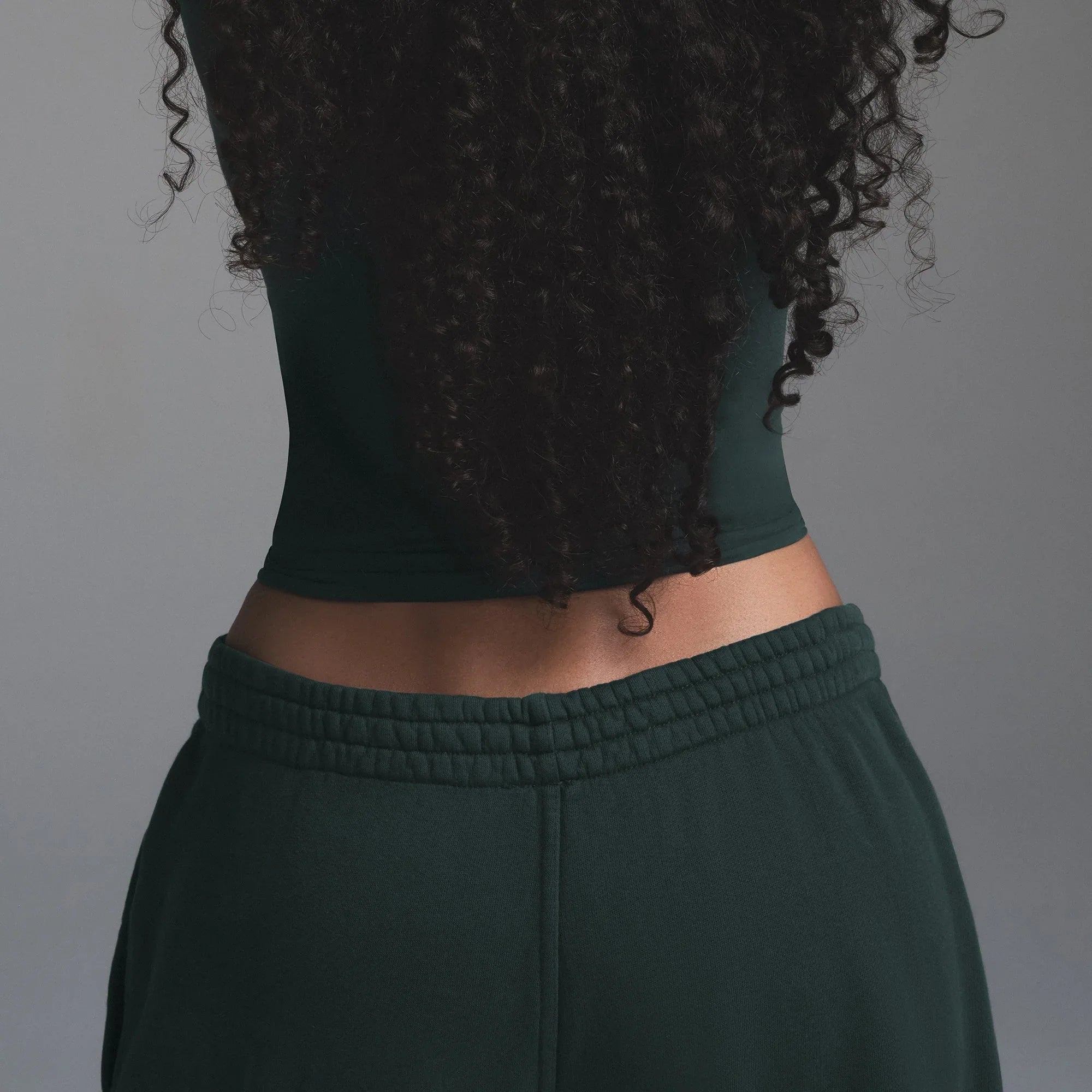 SKIMS VINTAGE FLEECE STRAIGHT LEG PANT | CYPRESS - PANTOLON - My Suti