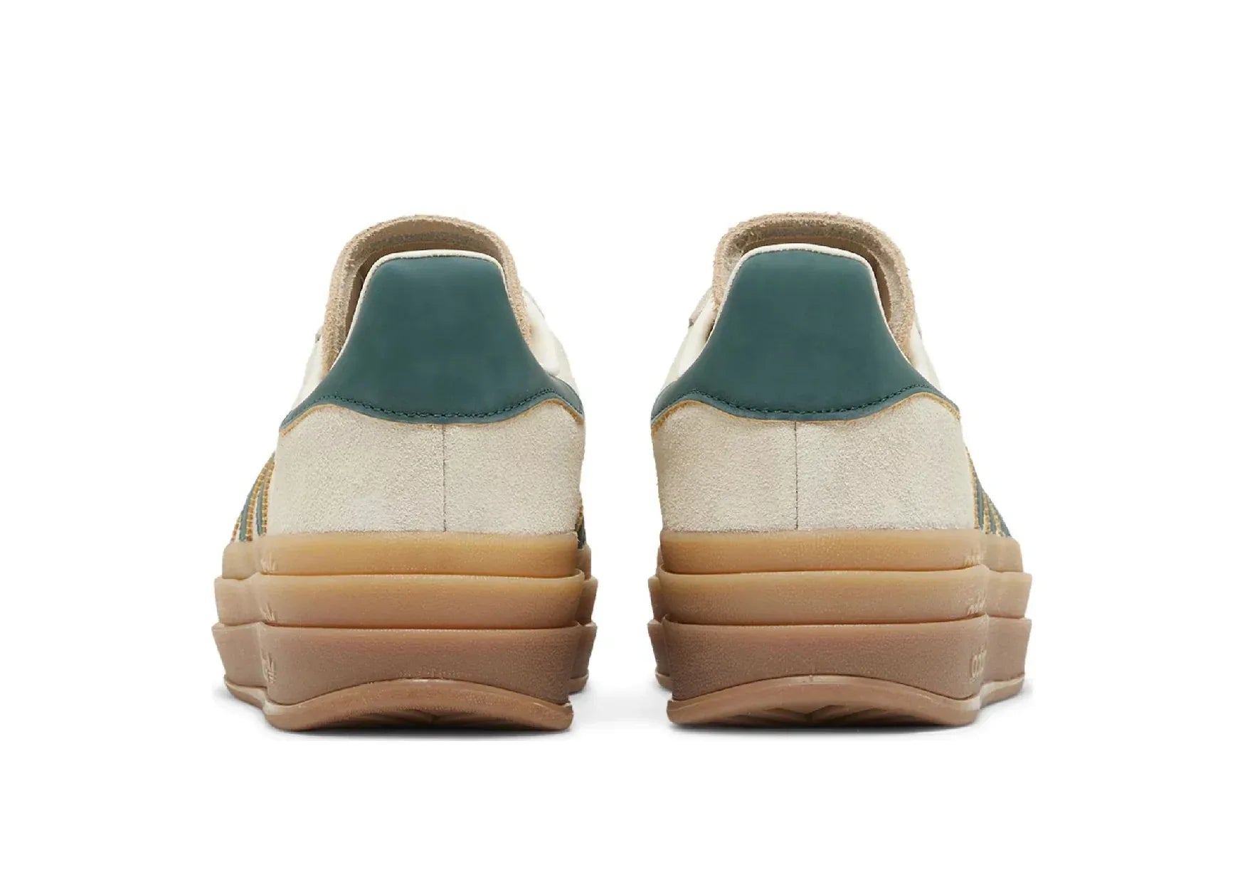 Adidas Gazelle Bold Magic Beige Collegiate Green (W) - My Suti