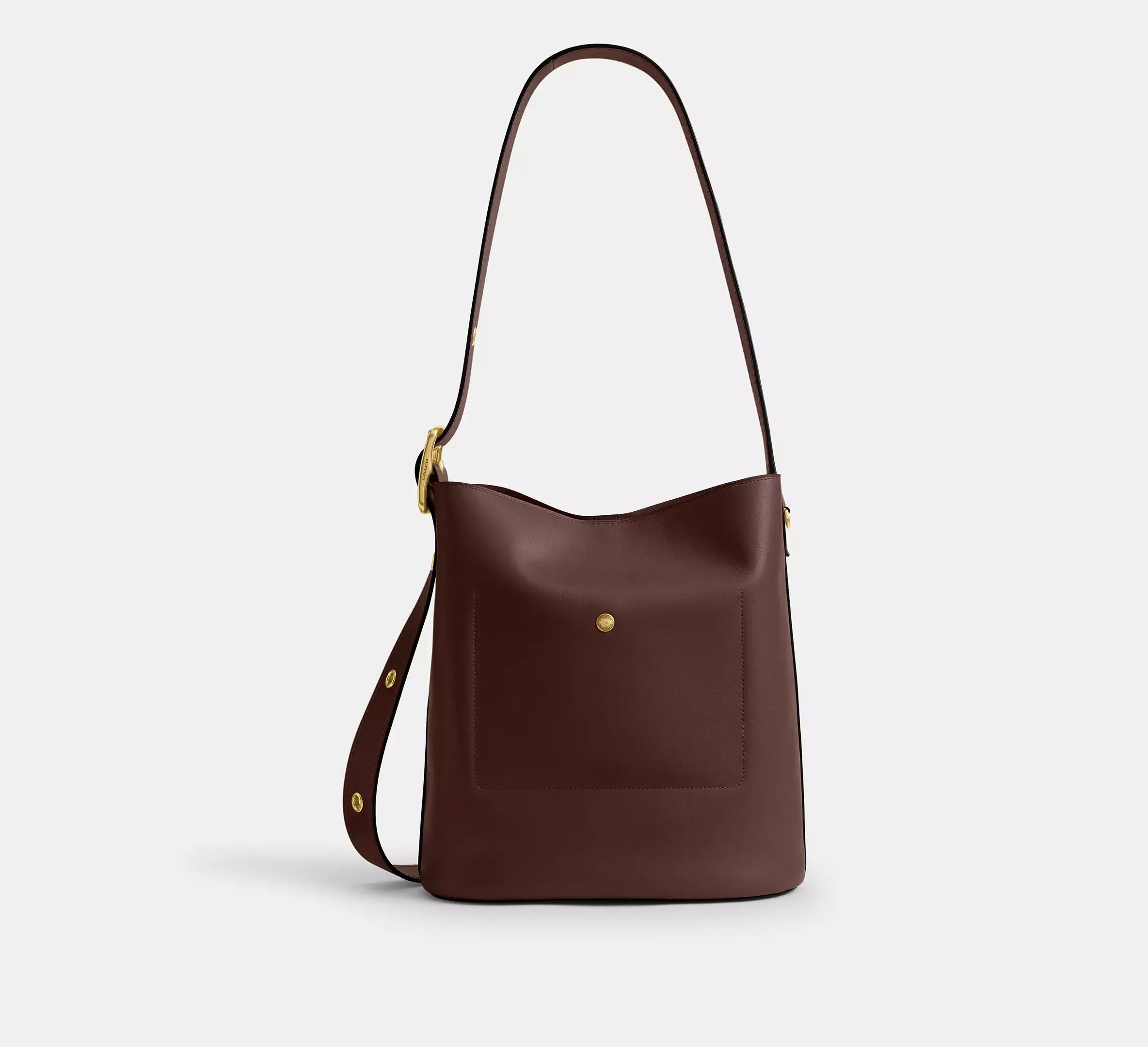 Coach Bleecker Bucket Bag - Brass/Maple - My Suti