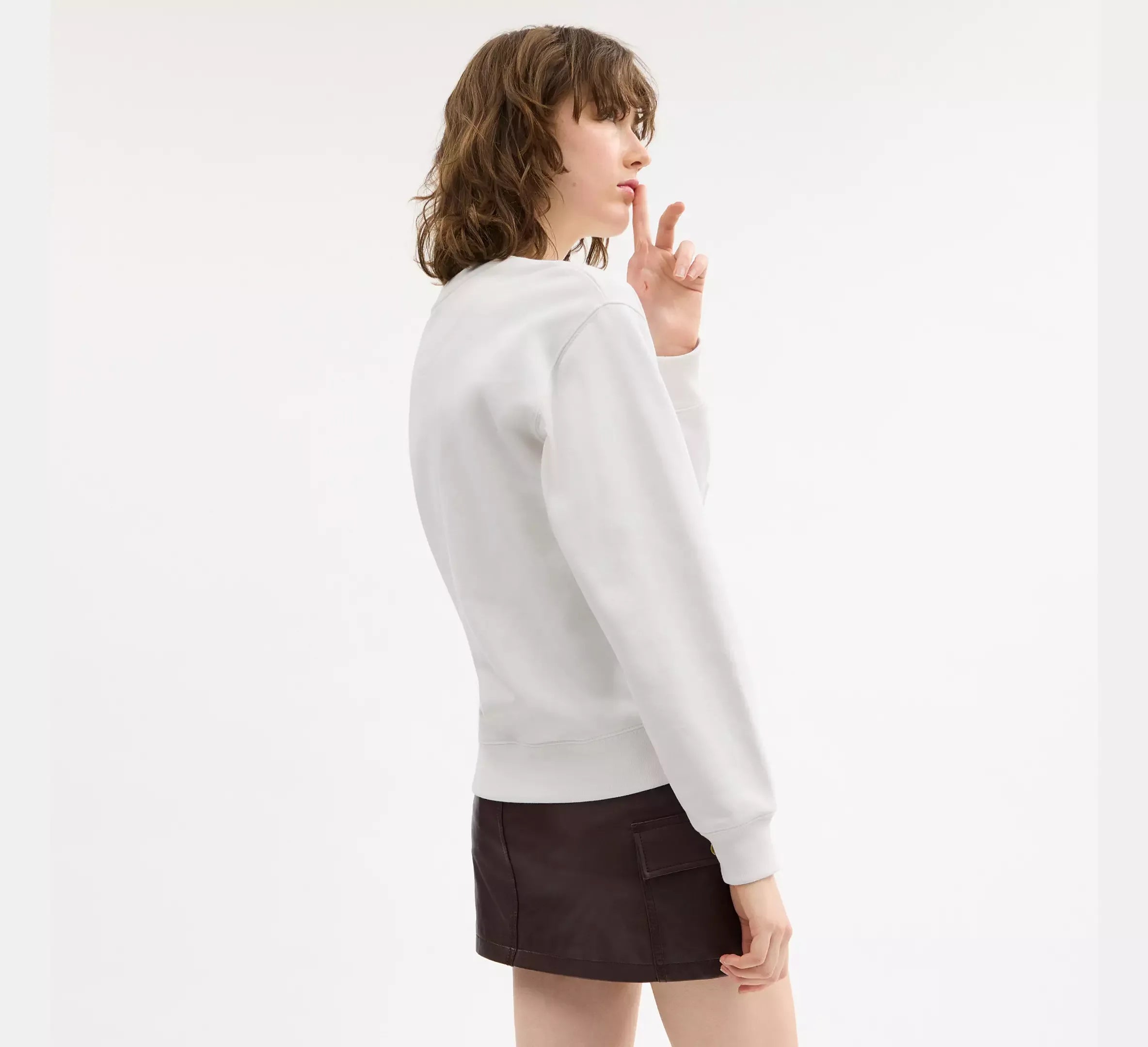 Coach Crewneck - White - My Suti
