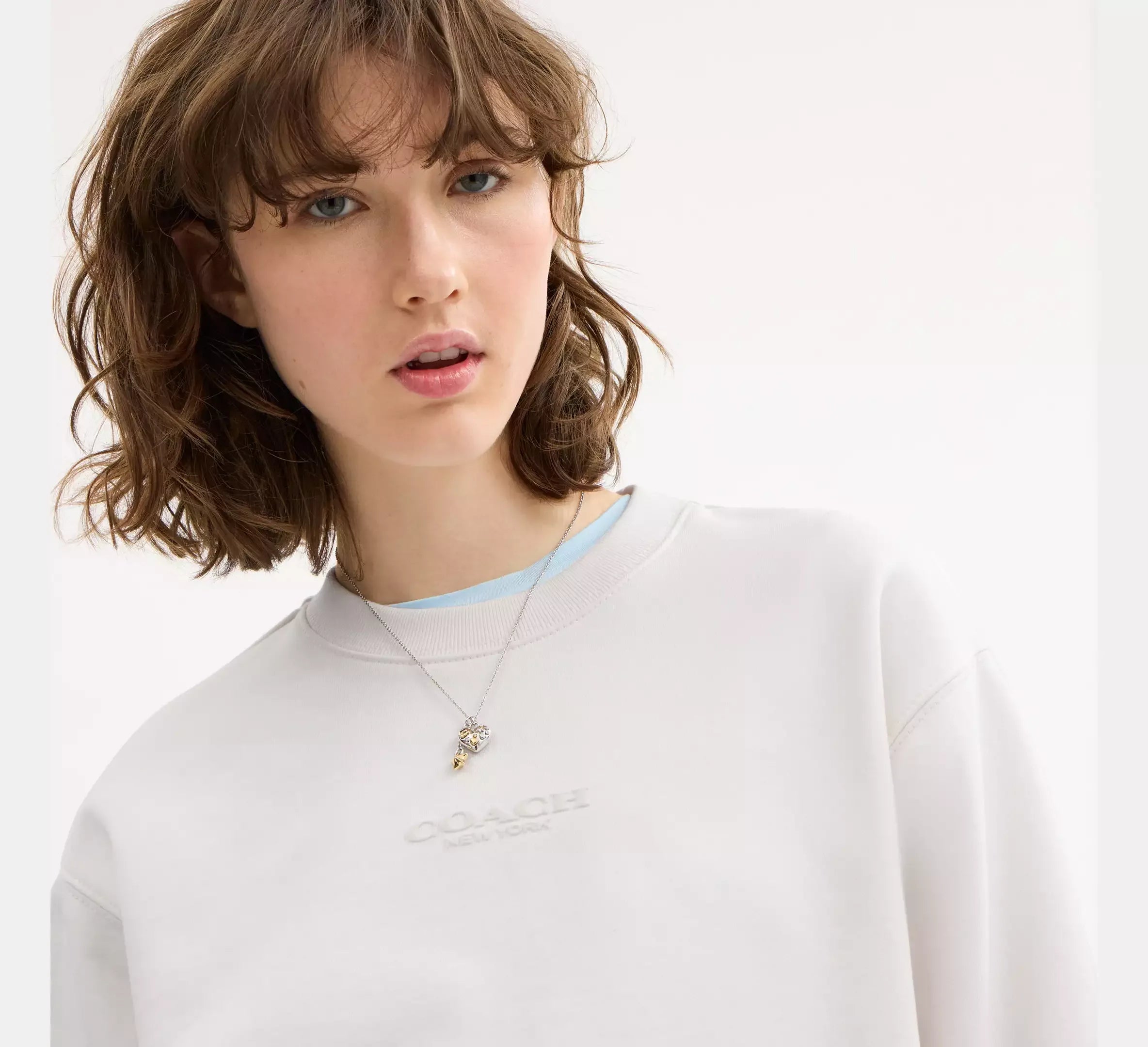 Coach Crewneck - White - My Suti
