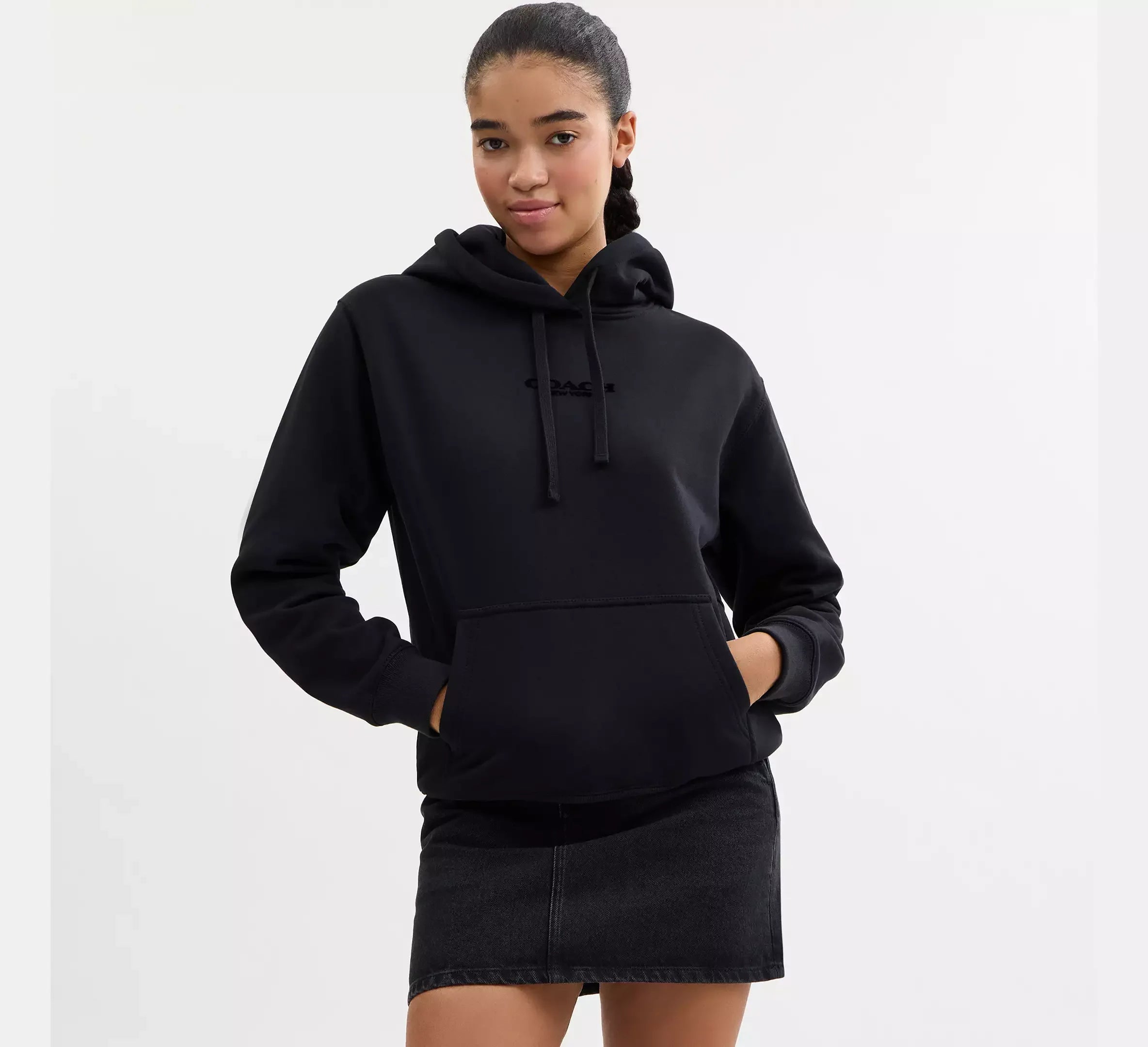 Coach Signature Hoodie - Navy - My Suti