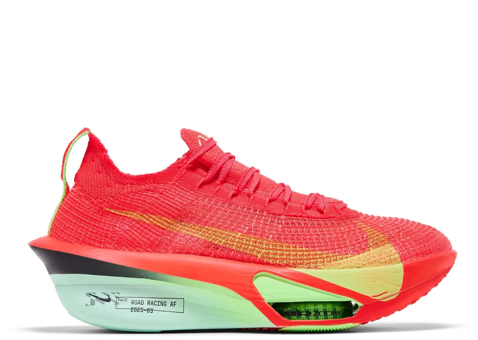 Nike Air Zoom Alphafly Next% 3 Bright Crimson Lime Blast Mint Foam Cave Purple - My Suti