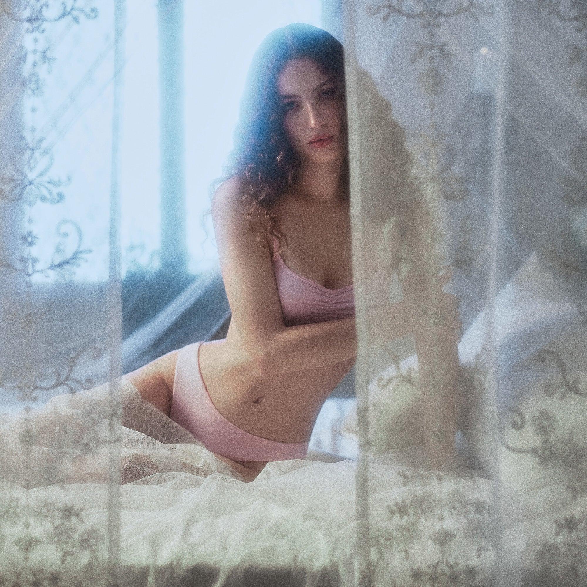 SKIMS MICRO POINTELLE SCOOP BRALETTE | BABY PINK - SÜTYEN - My Suti