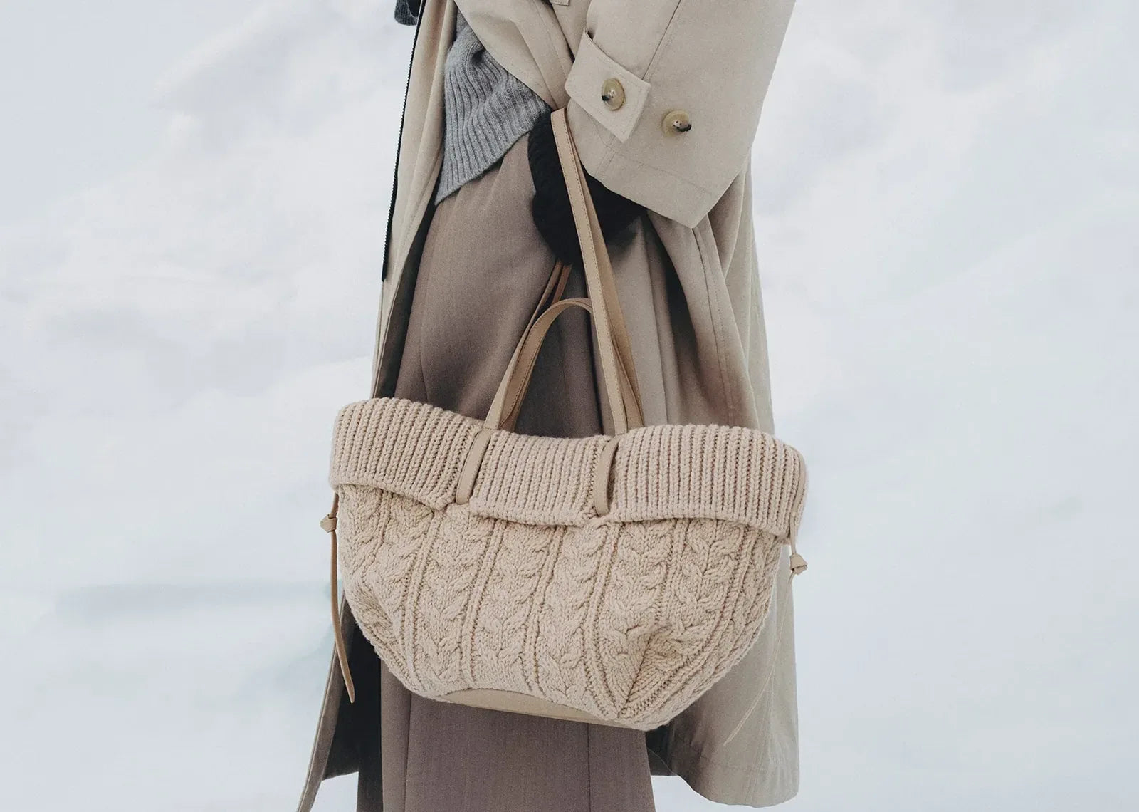 Polène Cyme Mini Edition Merino Ecru - My Suti