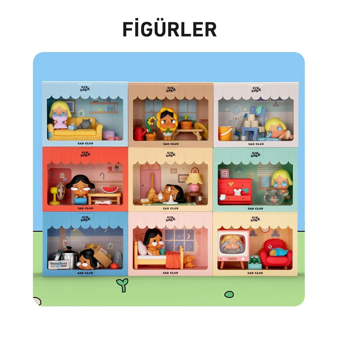 POP MART CRYAGAIN SAD CLUB SÜRPRİZ KUTU SERİSİ - My Suti