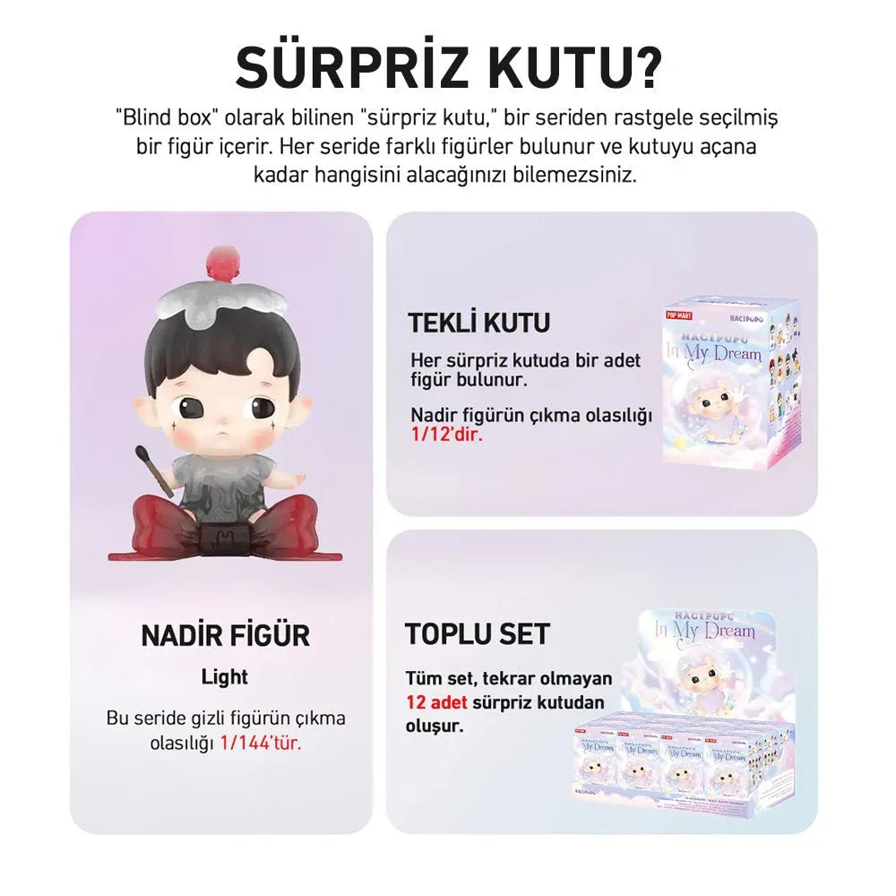 POP MART HACIPUPU IN MY DREAM SÜRPRİZ KUTU SERİSİ - My Suti