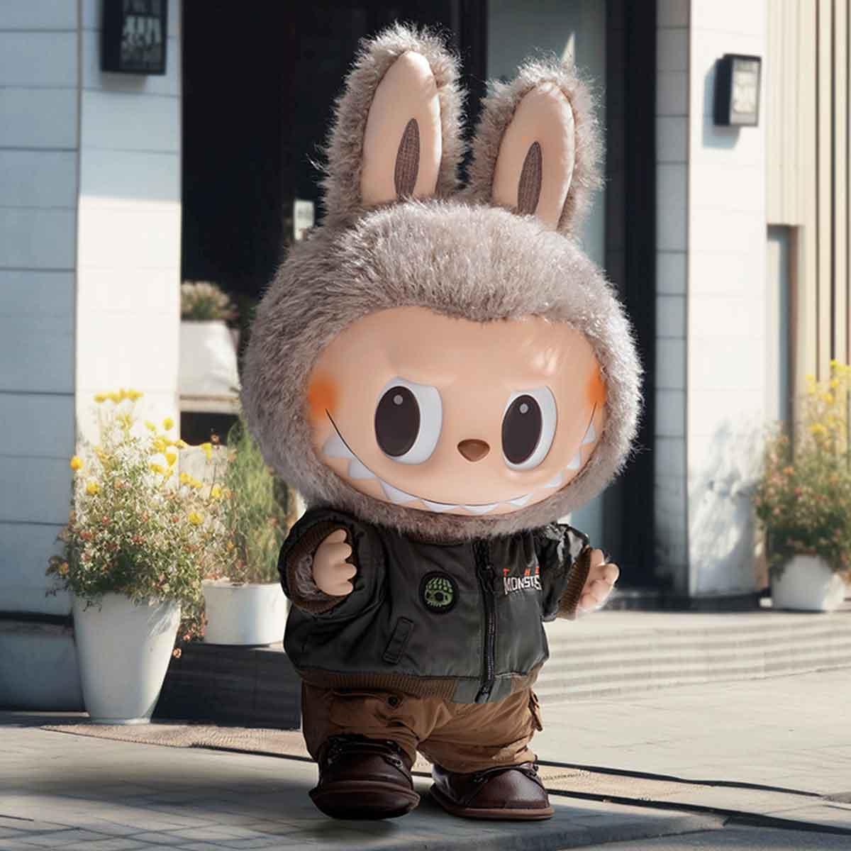 POP MART LABUBU THE MONSTERS JUMP FOR JOY PELUŞ BEBEK - My Suti