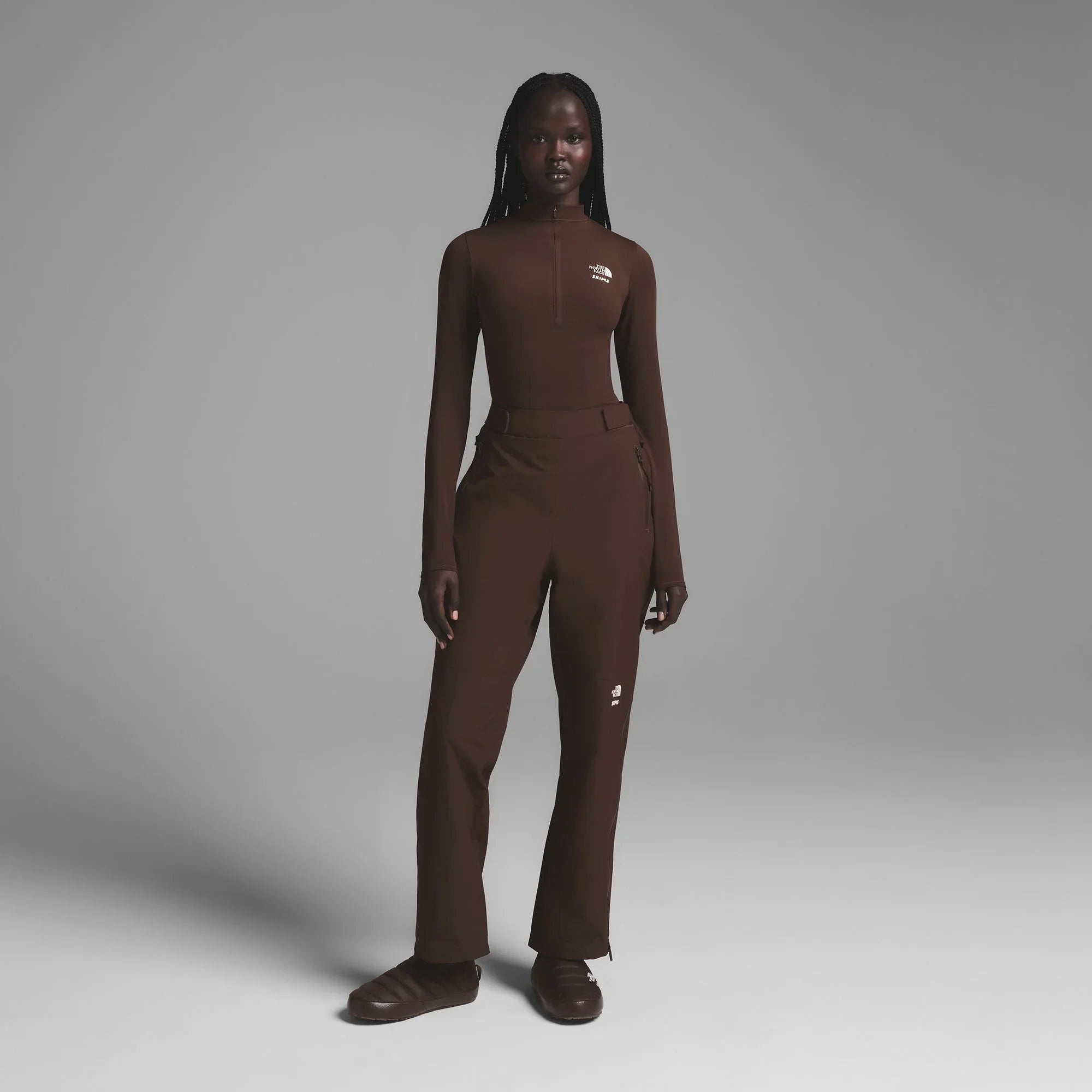 SKIMS THE NORTH FACE X WOVEN SEAM TAPED PANT | COCOA - PAMUK PANÇOSU - My Suti