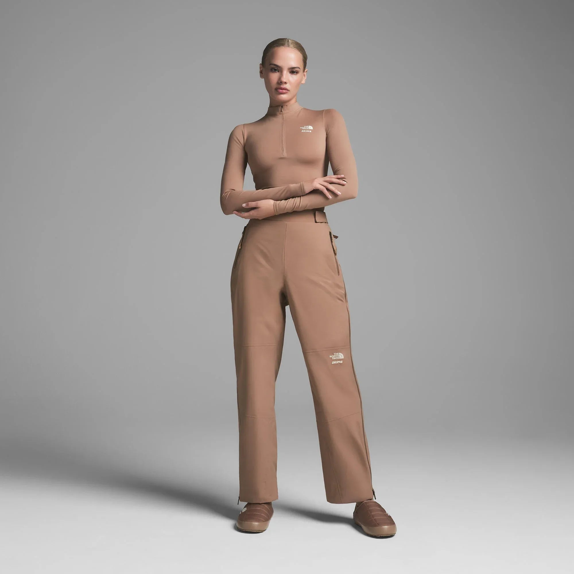 SKIMS THE NORTH FACE X WOVEN SEAM TAPED PANT | SIENNA - PAMUKLU PANTOLON - My Suti