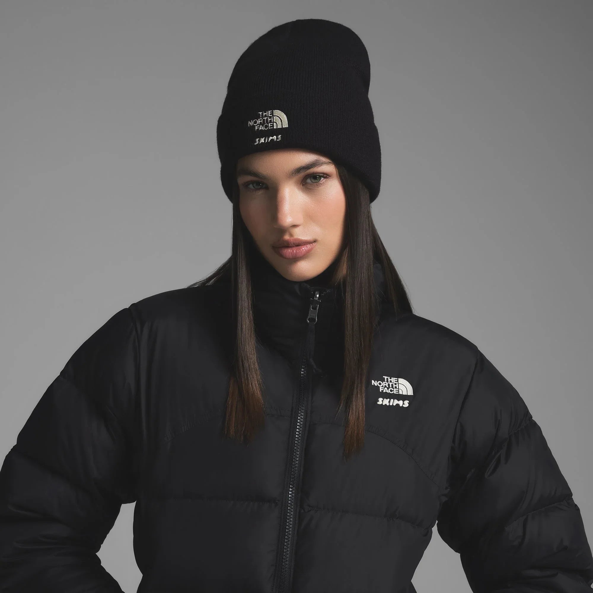 SKIMS THE NORTH FACE X SKIMS BEANIE | ONYX - ŞAPKA - My Suti