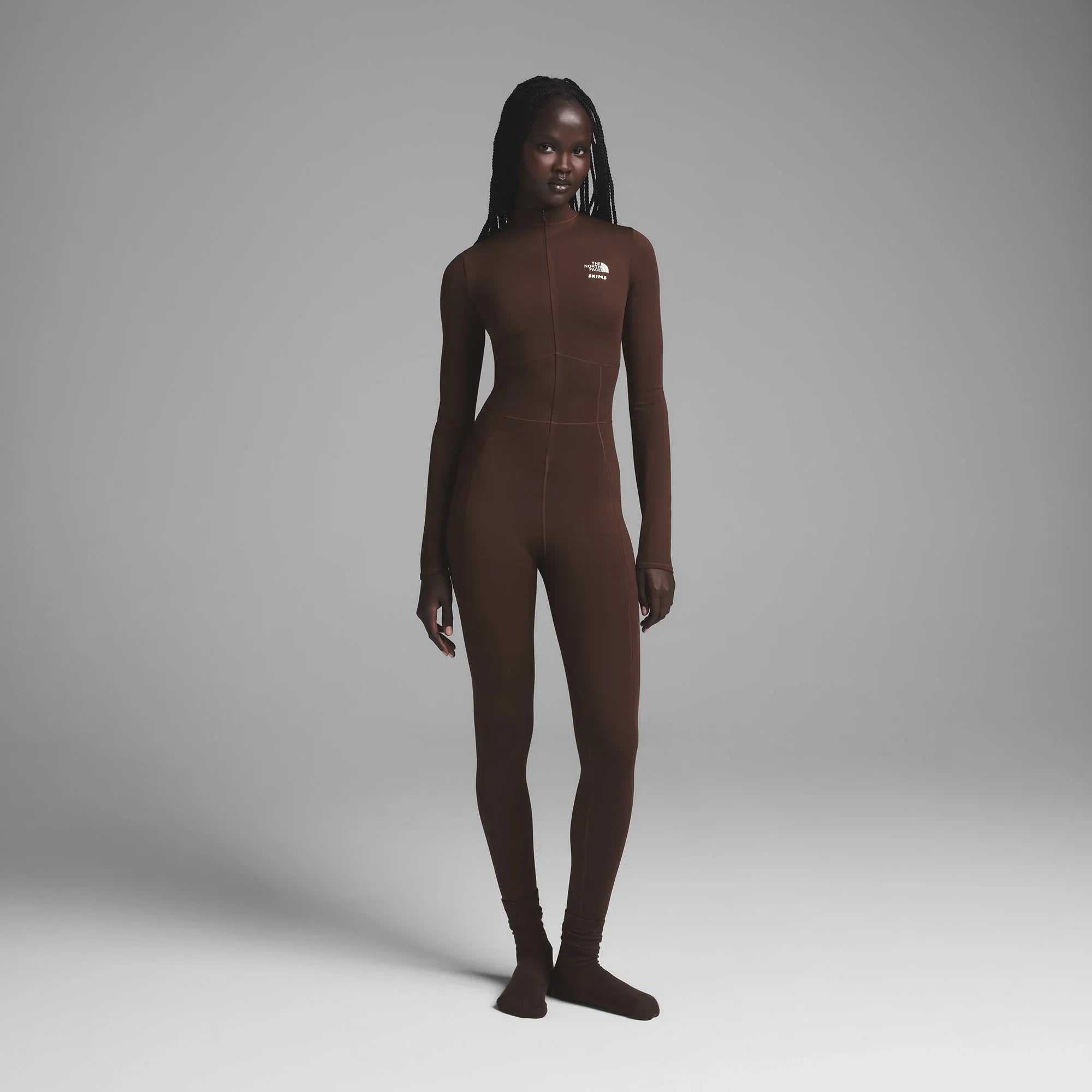 SKIMS THE NORTH FACE X REFINA BODYSUIT | COCOA - TAYT - My Suti