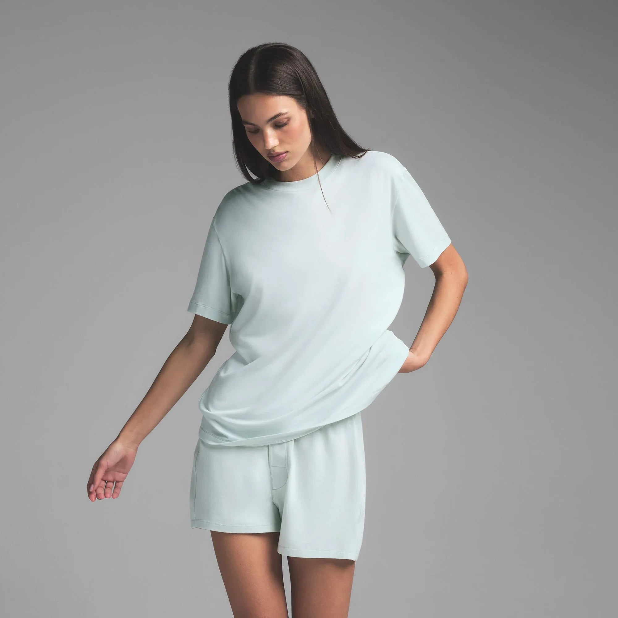 SKIMS BOYFRIEND LOOSE BOXER | FROST - KUTU KALIP ŞORT - My Suti