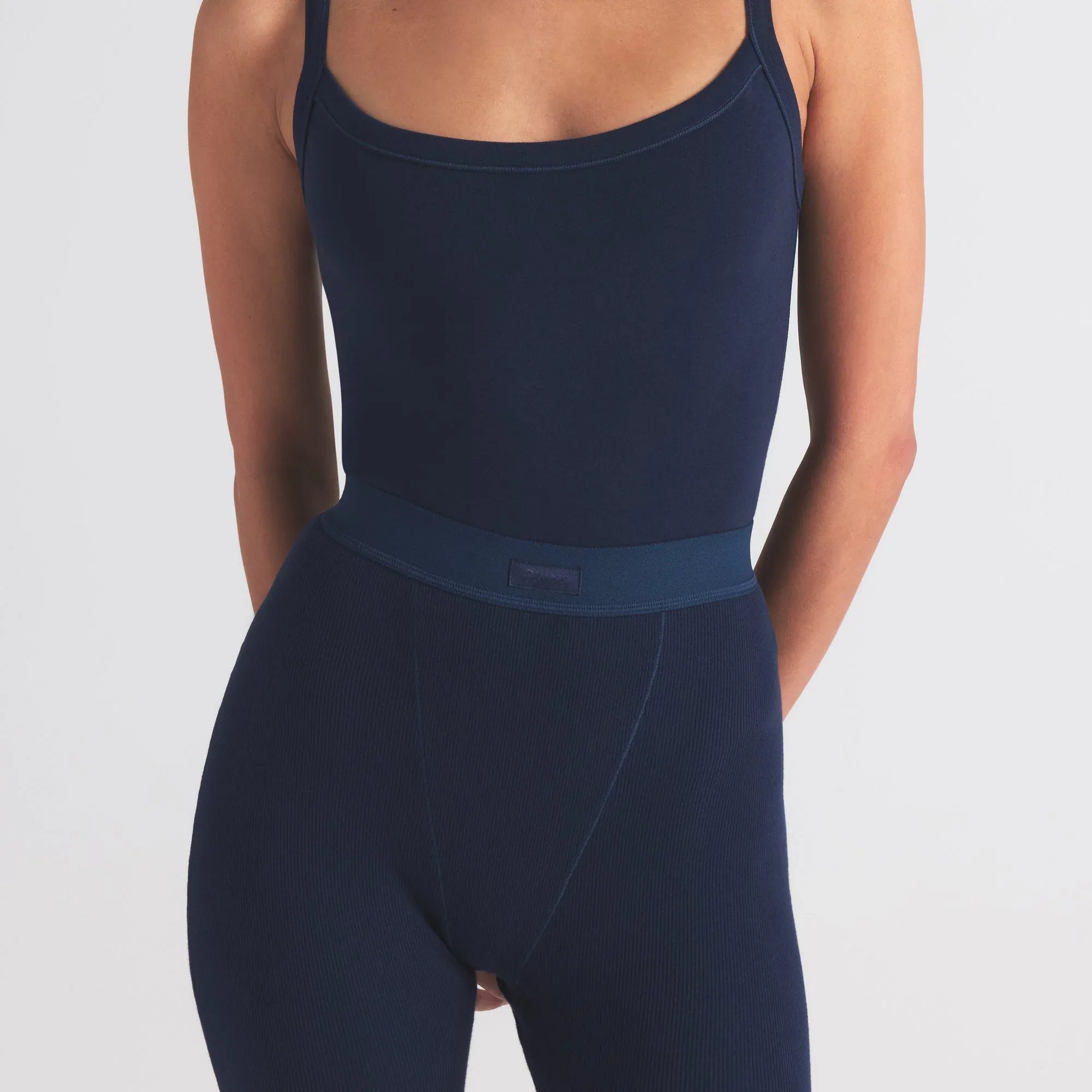 SKIMS COTTON RIB LEGGING | NAVY - TAYT - My Suti