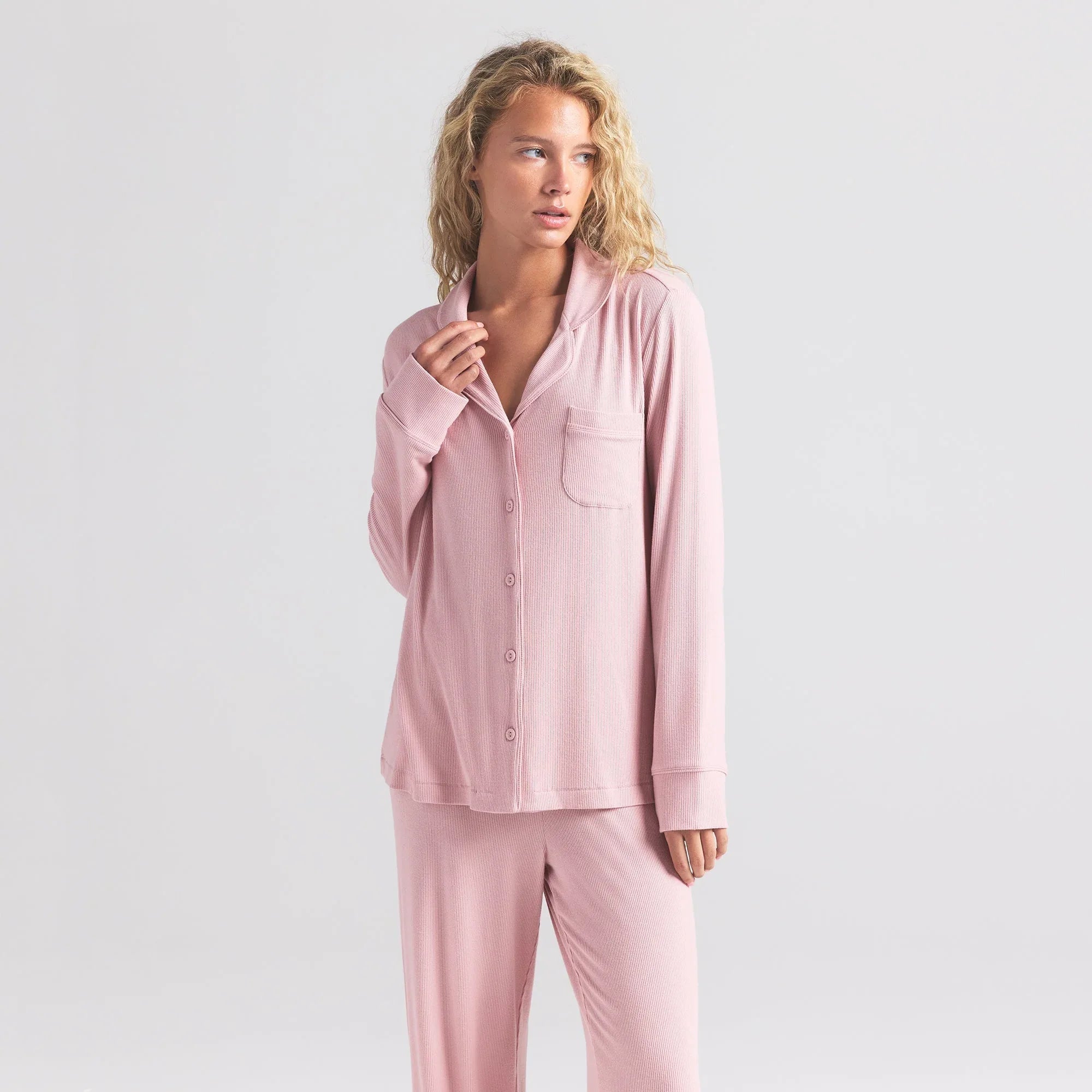 SKIMS SOFT LOUNGE SLEEP SET | MORGANITE - TAKIM - My Suti
