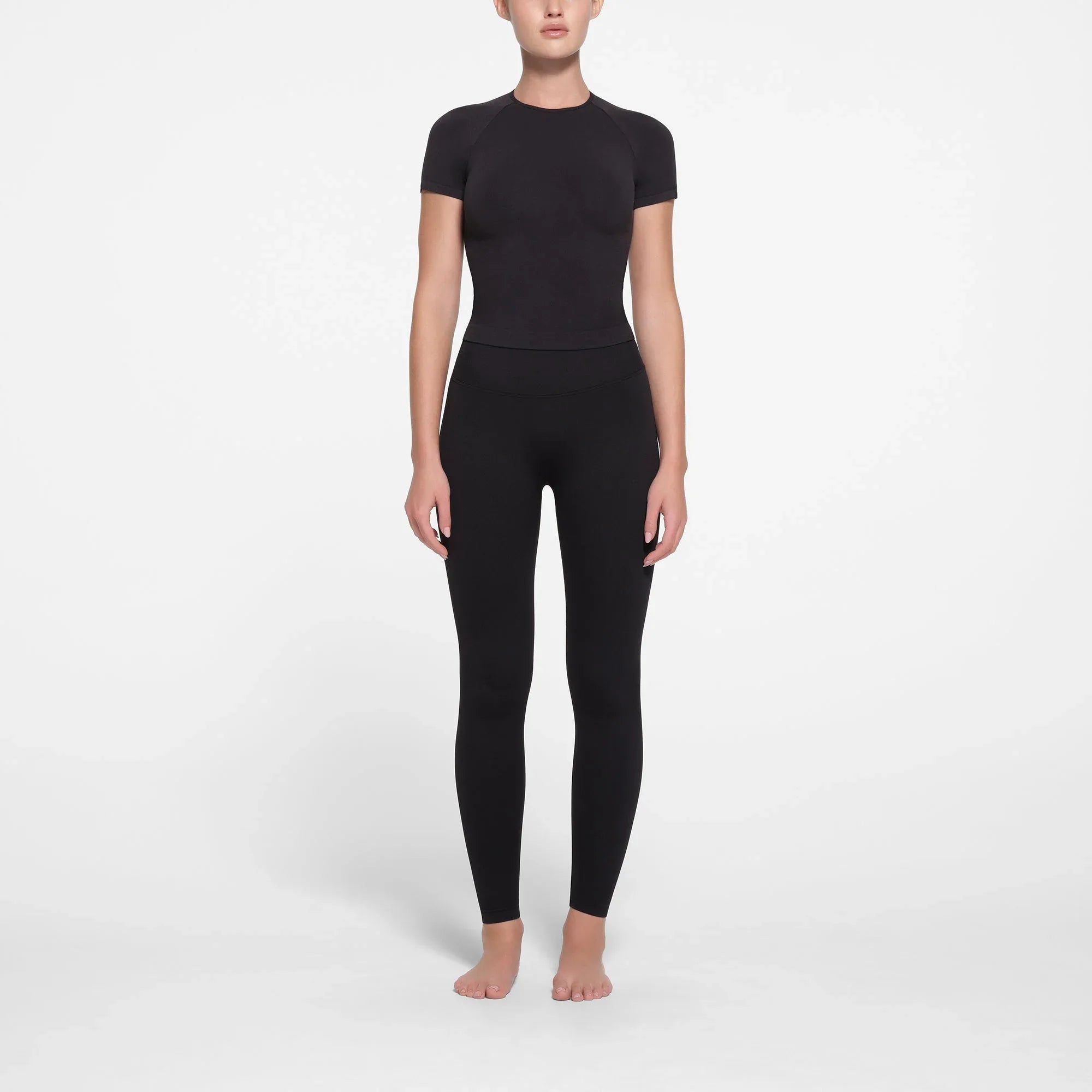 SKIMS CONTOUR NYLON T-SHIRT | ONYX - TİŞÖRT - My Suti