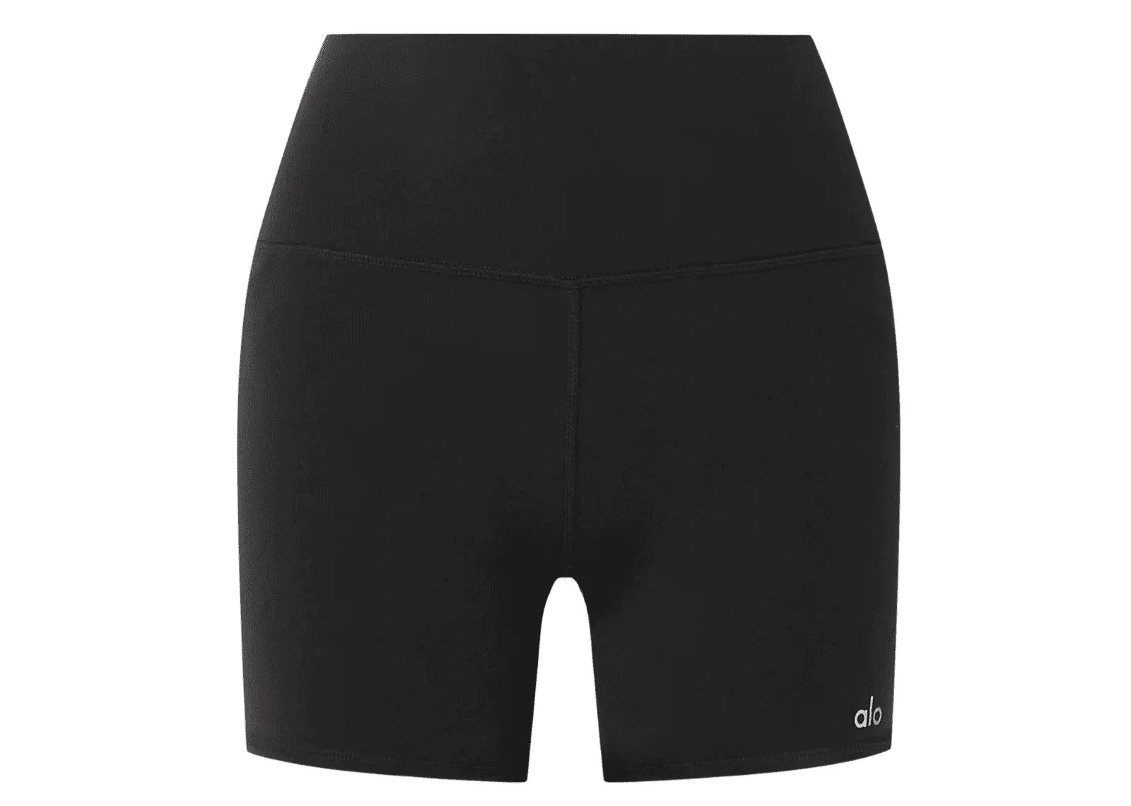 Alo Yoga Airbrush 5" Stretch Cycling Shorts Black - My Suti